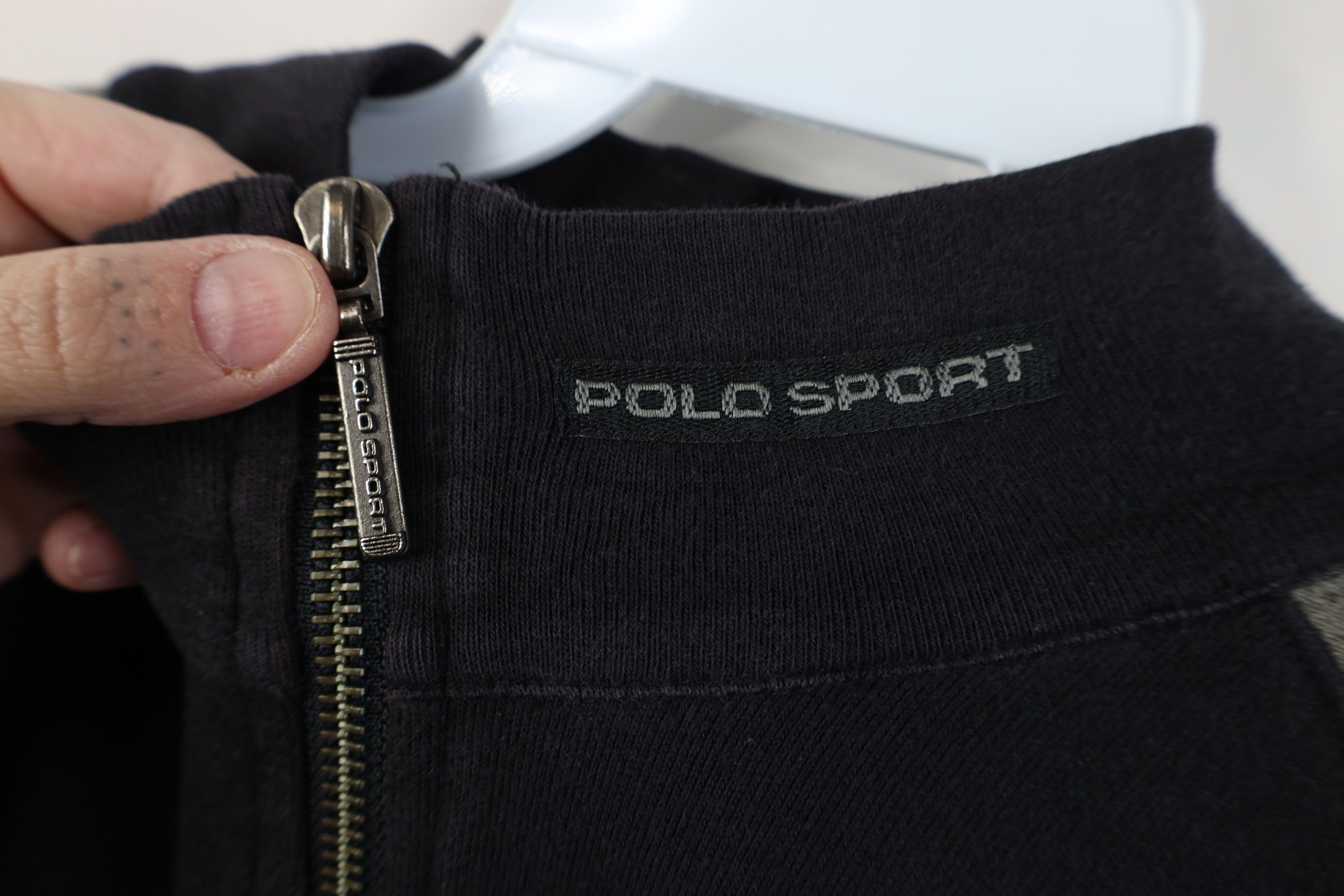 Ralph Lauren Vintage 90s Polo Sport Ralph Lauren Knit Half Zip Sweater Size US L / EU 52-54 / 3 - 4 Thumbnail