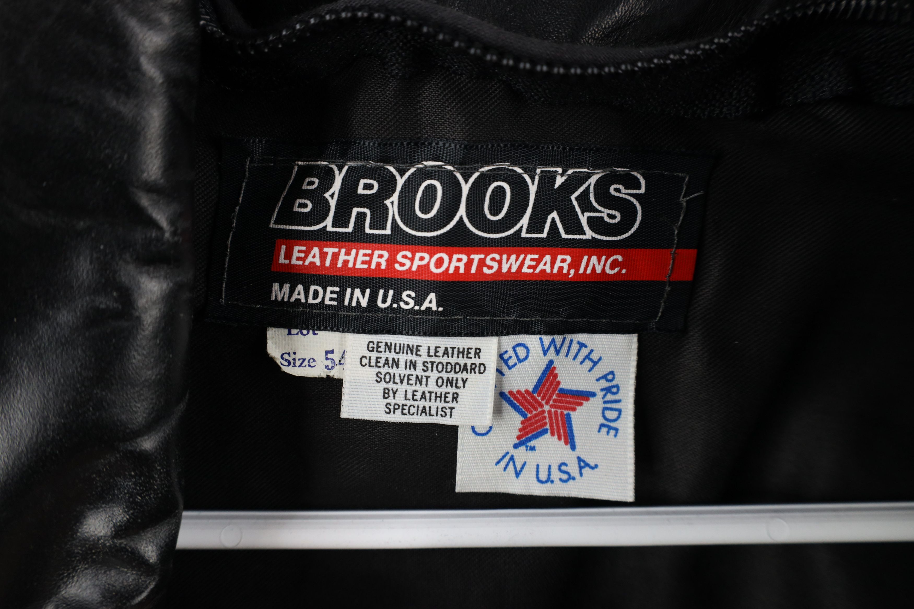 Vintage Vintage 70s 80s Belted Leather Motorcycle Jacket Black USA Size US XXL / EU 58 / 5 - 9 Thumbnail