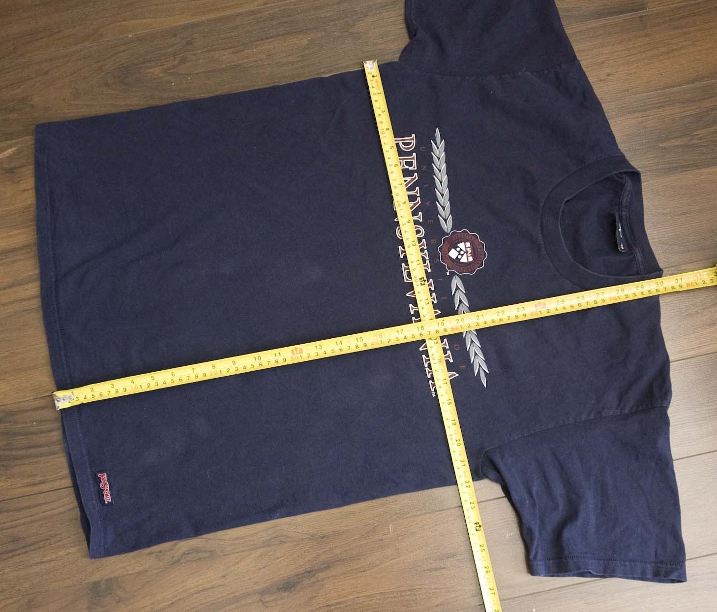 Jansport University Pennsylvania T Shirt Vtg Jansport Size L Made USA Size US L / EU 52-54 / 3 - 4 Thumbnail