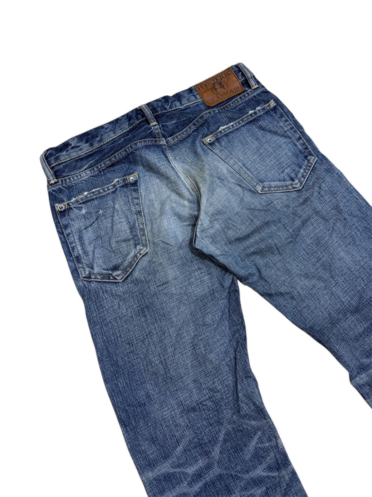 Hysteric Glamour HYSTERIC GLAMOUR DISTRESSED STYLE JEANS Size US 30 / EU 46 - 6 Thumbnail