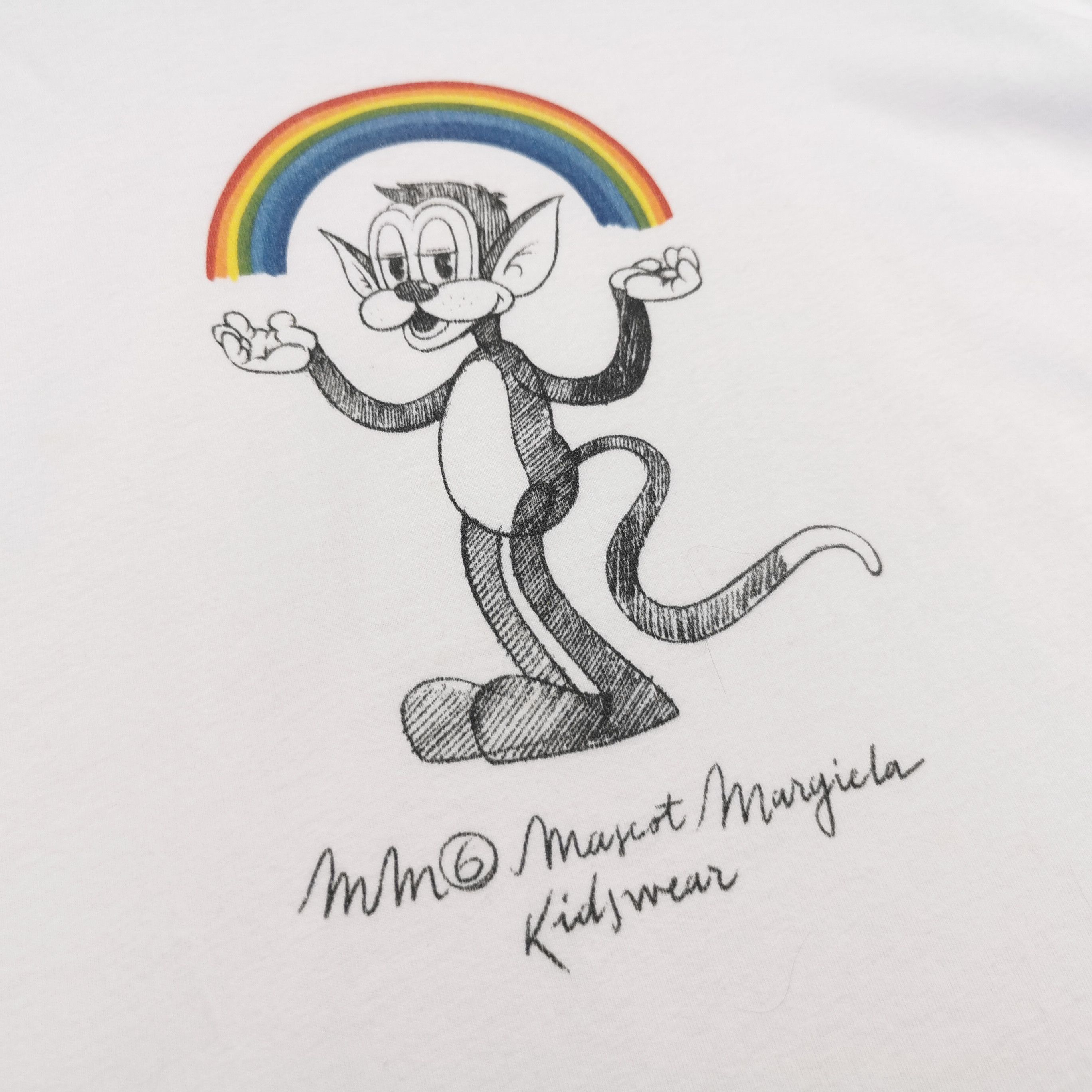 Vintage Maison Margiela MM6 Maison Margiela Kidswear T-shirt Size US L / EU 52-54 / 3 - 2 Thumbnail