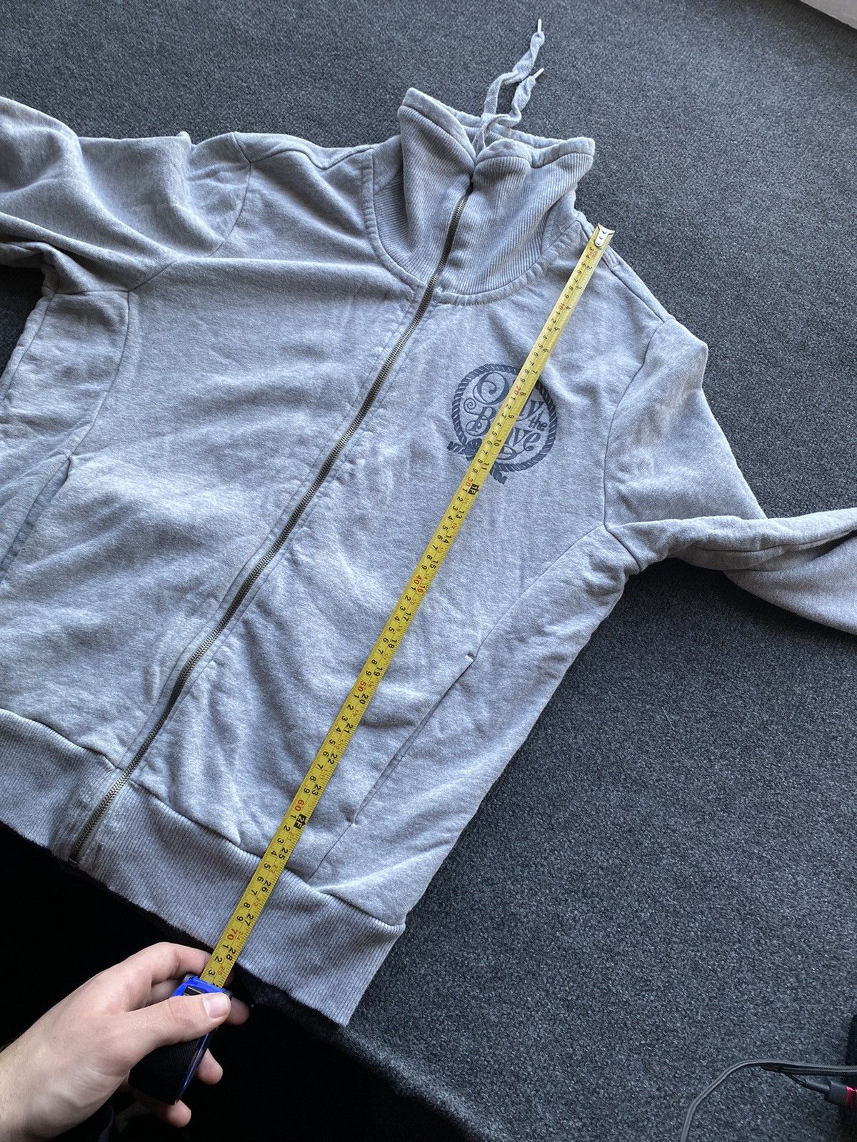 Diesel 🔥Opium Punk diesel gray zip up sweatshirt big logo mens y2k Size US XL / EU 56 / 4 - 8 Thumbnail
