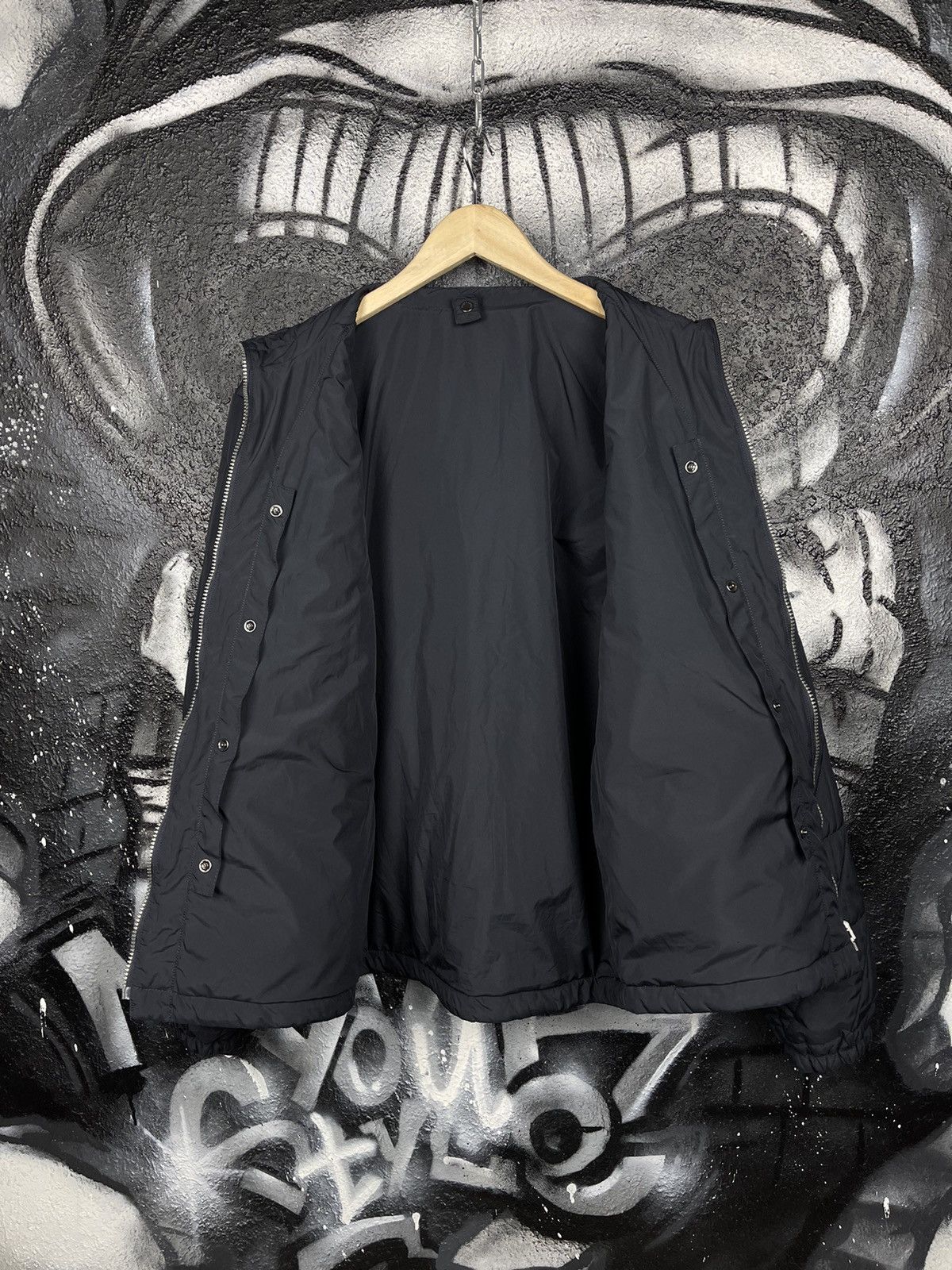 Ermenegildo Zegna Ermenegildo Zegna Sport Vintage Navy Blue Quilted Jacket Size M Size US M / EU 48-50 / 2 - 10 Thumbnail