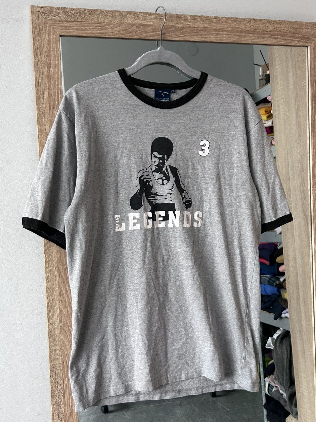 Japanese Brand Vintage tee shirt Bruce lee mens medium The Big boss band Size US M / EU 48-50 / 2 - 1 Thumbnail