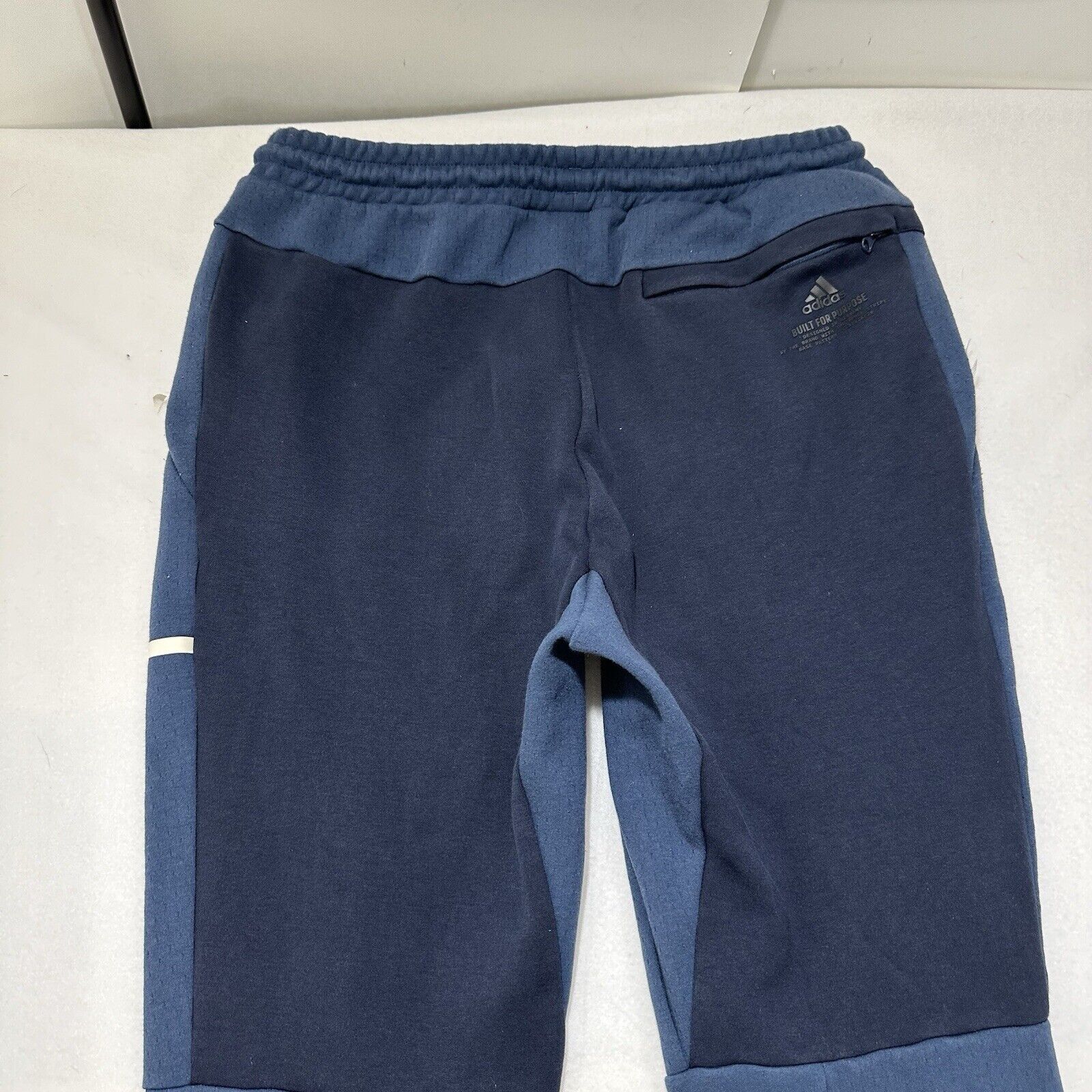 Adidas Adidas Large PrimeGreen Sweatpants 29" Inseam Blue Pants Size 34" / US 12 / IT 48 - 11 Thumbnail
