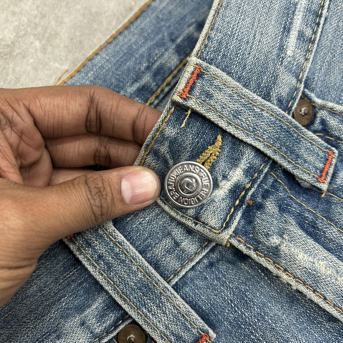 True Religion Vintage 90s True Religion Joey Flared Denim Size US 33 - 8 Thumbnail