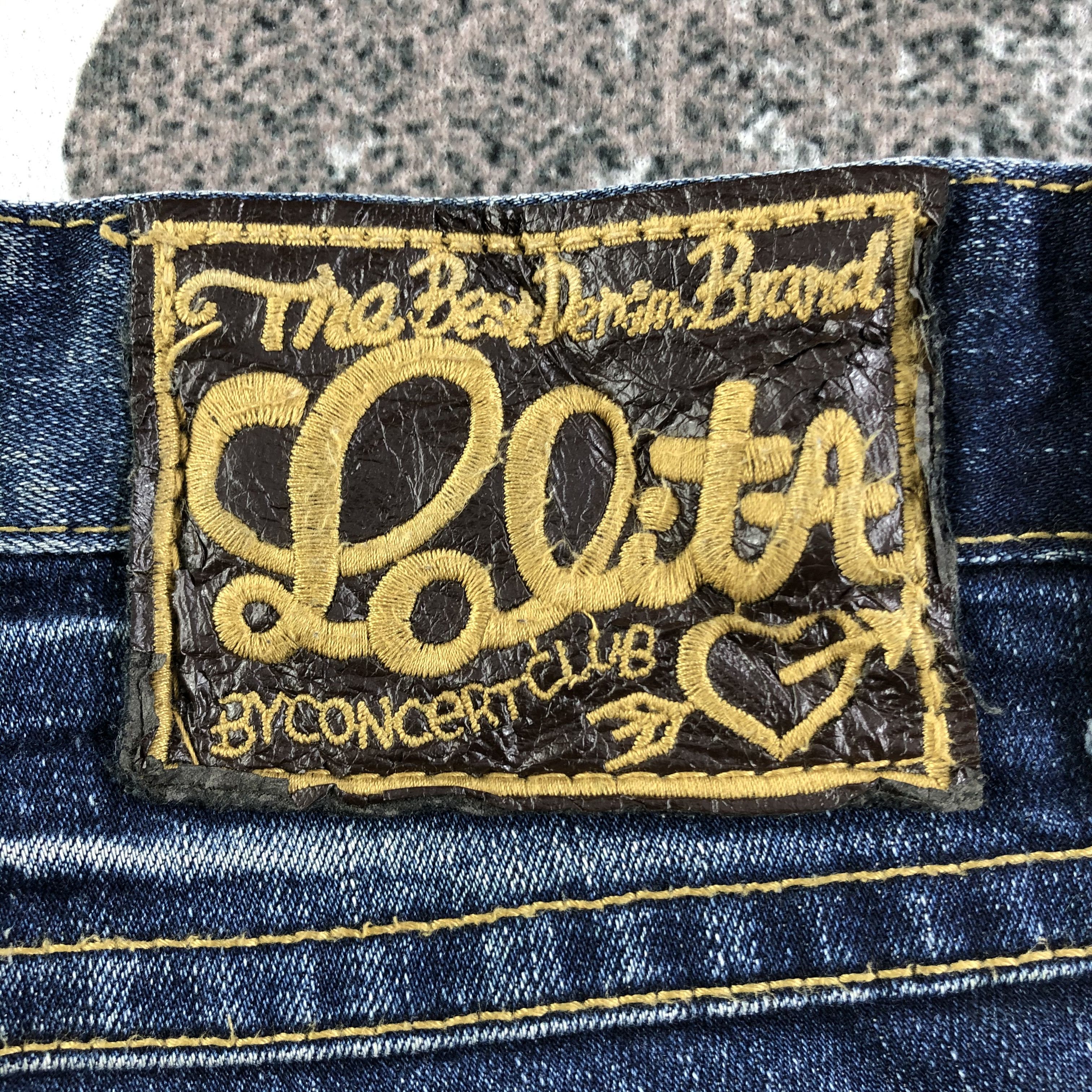 Japanese Brand Lolita Jeans Faded Blue Skinny Denim KJ1759 Size 30" / US 8 / IT 44 - 5 Thumbnail