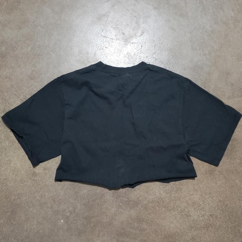 Designer Black | RUNNIN' REBELS | Cropped Short Sleeve Size S / US 4 / IT 40 - 2 Thumbnail