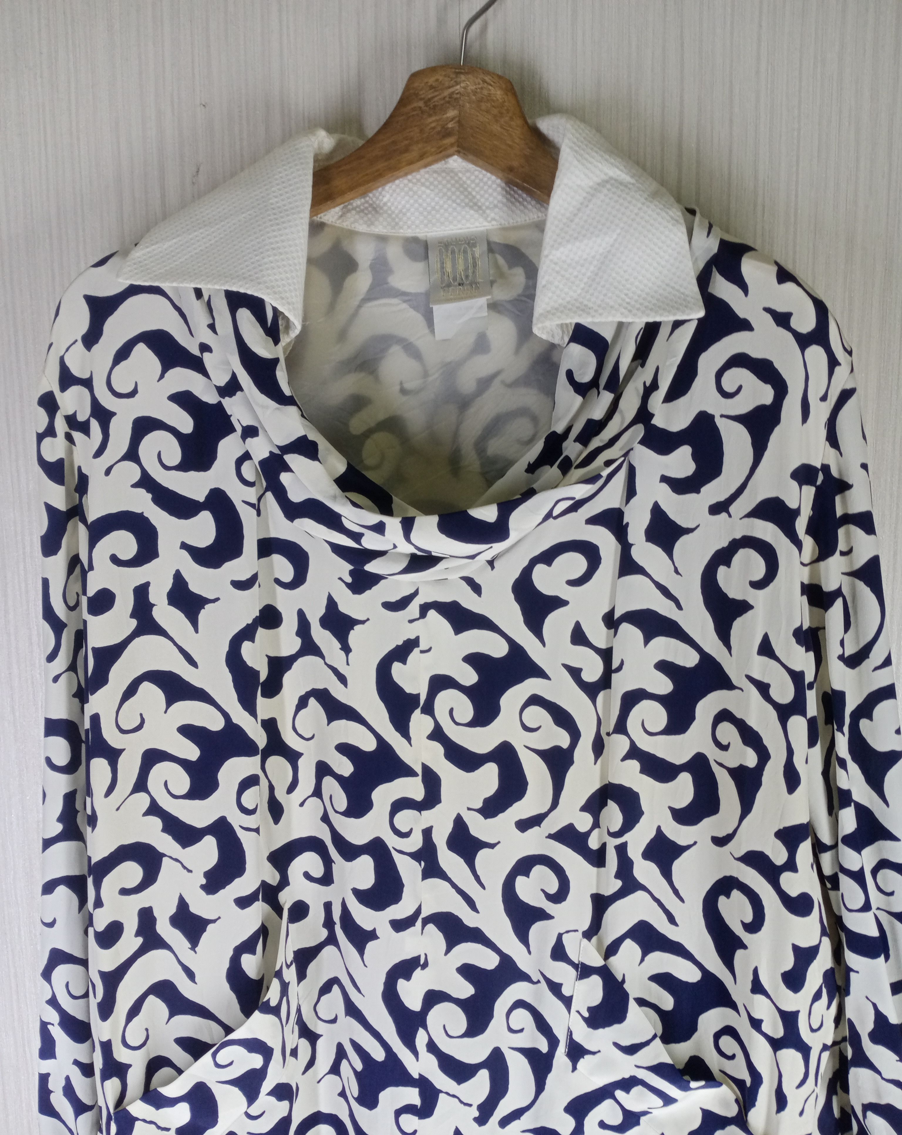 Gianfranco Ferre Rare NWT Studio 0001 By Ferre Silk Blouses Size M / US 6-8 / IT 42-44 - 2 Thumbnail