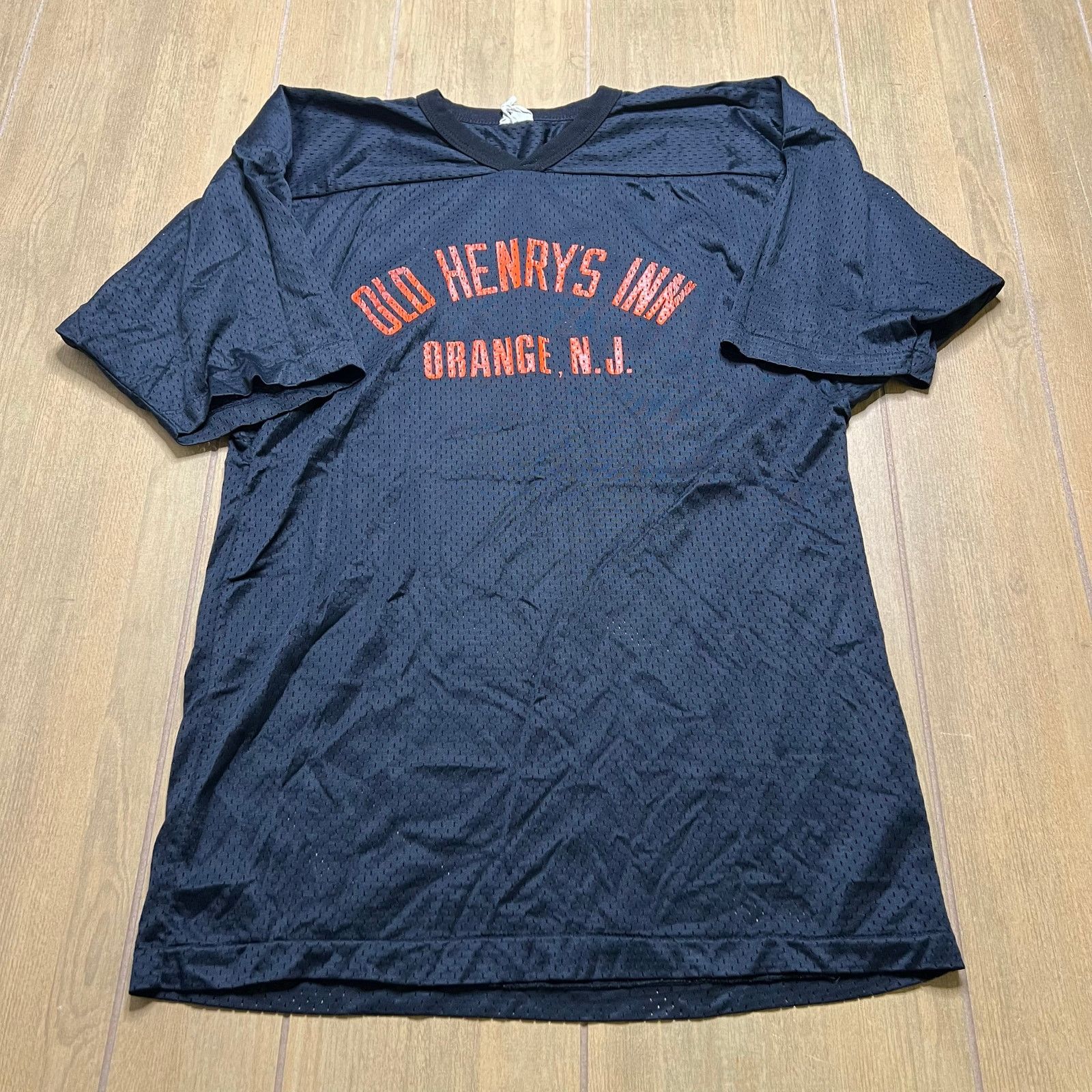 Vintage Vintage Old Henry’s Inn Jersey Sz Medium Mesh Retro 70s 80s Size US M / EU 48-50 / 2 - 2 Thumbnail
