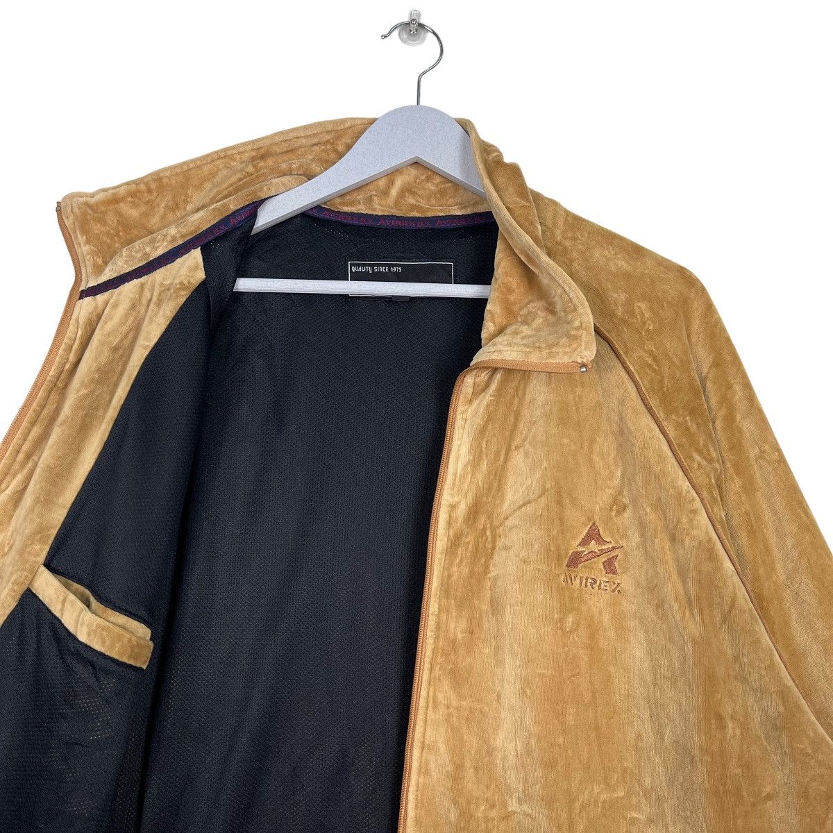 Avirex 🔥 AVIREX VELVET SWEATER JACKET Size US XXL / EU 58 / 5 - 10 Thumbnail