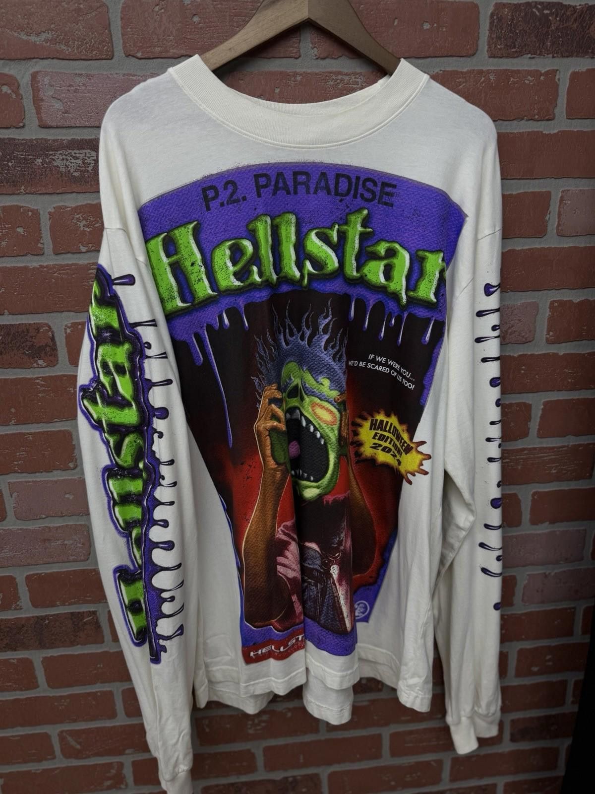 HELLSTAR Hellstar Zombie Long Sleeve Shirt Halloween 2024 Large Size US L / EU 52-54 / 3 - 7 Thumbnail