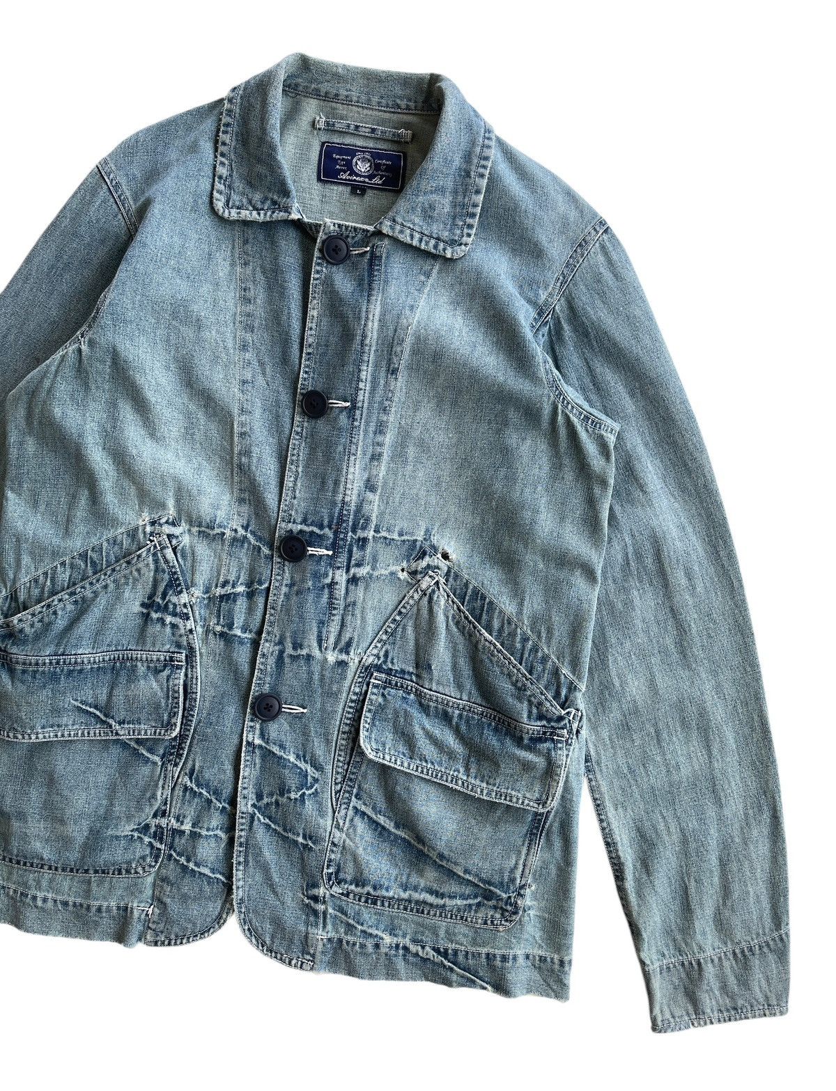 Avirex Vintage Avirex Chore Denim Jacket Size US L / EU 52-54 / 3 - 6 Thumbnail