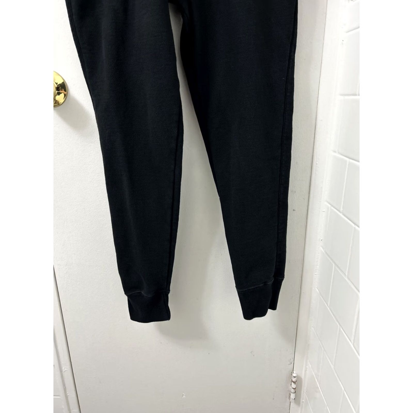 Champion Champion Sweatpants Mens M Black Reversible Cotton Polyester Activewear Pants Size US 31 - 3 Thumbnail