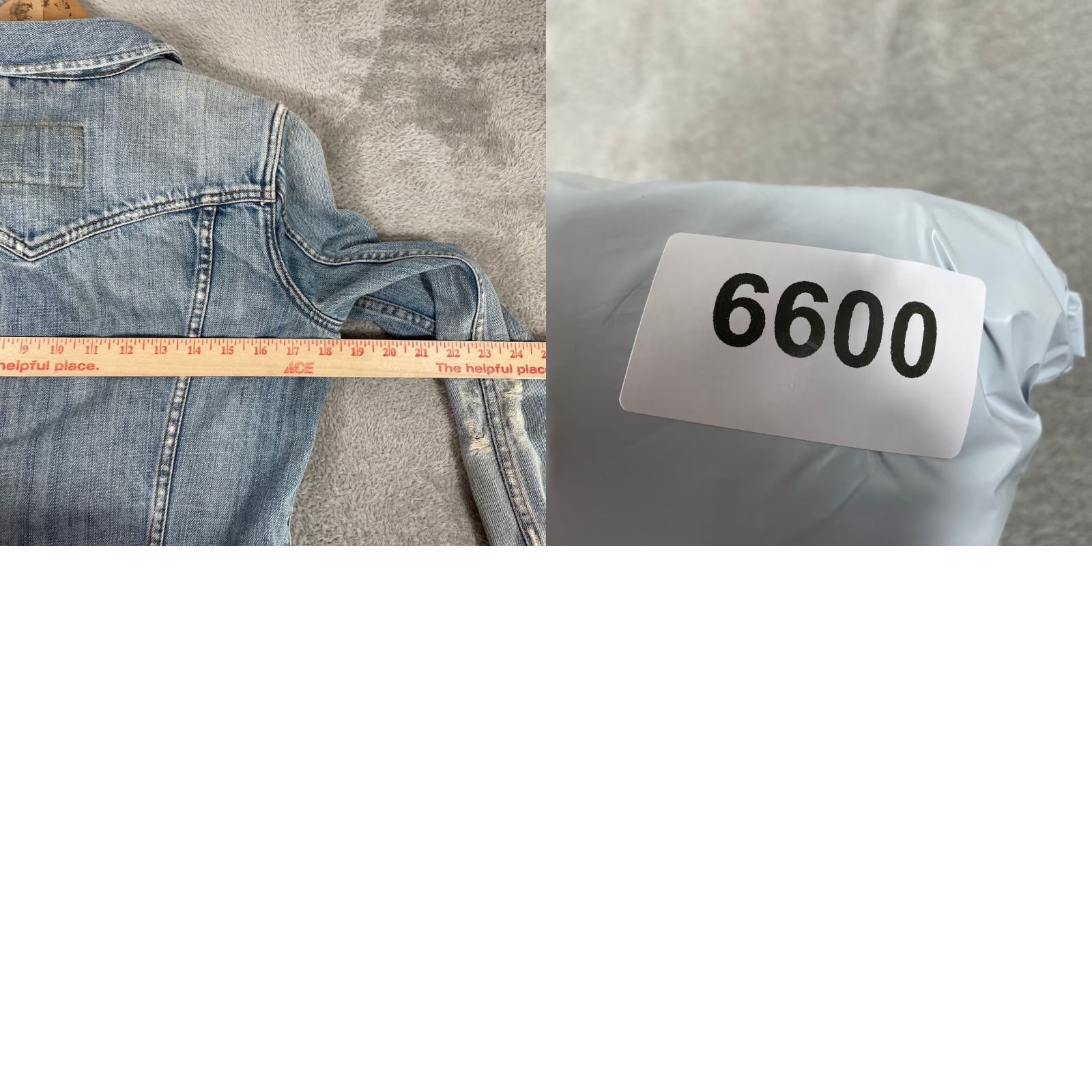 Abercrombie & Fitch Abercrombie & Fitch Denim Jacket Womens Medium Blue Distressed Grunge Y2K Jacket Boys Girls Mens Apparel Size M / US 6-8 / IT 42-44 - 9 Thumbnail