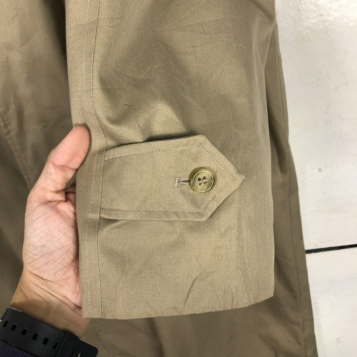 Burberry 🔥VINTAGE BURBERRYS LONDON LONG JACKET NOVA CHECK BLANKET Size US M / EU 48-50 / 2 - 18 Thumbnail