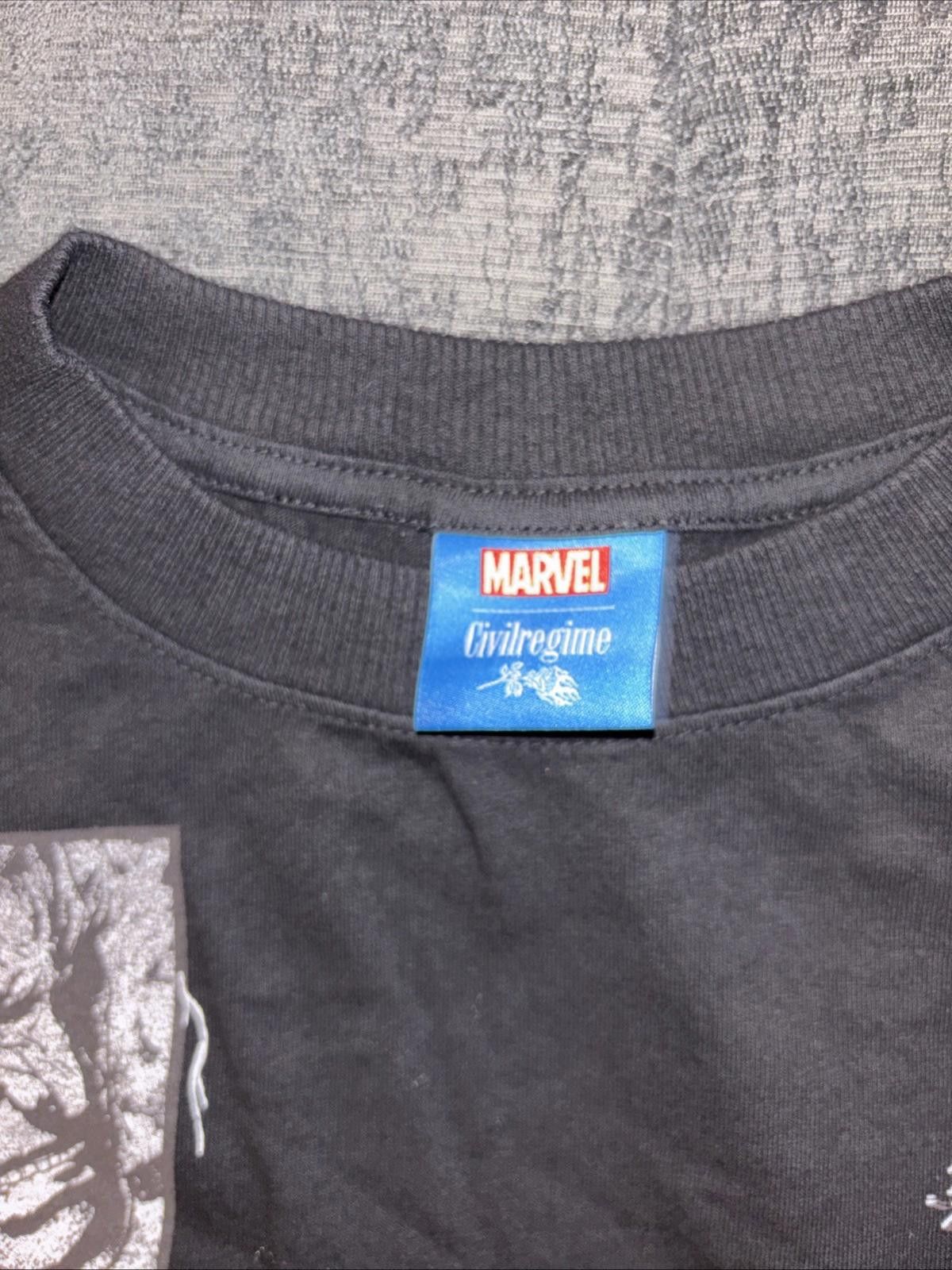 Civil Regime Civil Regime Marvel Collab Medium Tee Shirt Wolverine NWT Size US M / EU 48-50 / 2 - 7 Thumbnail