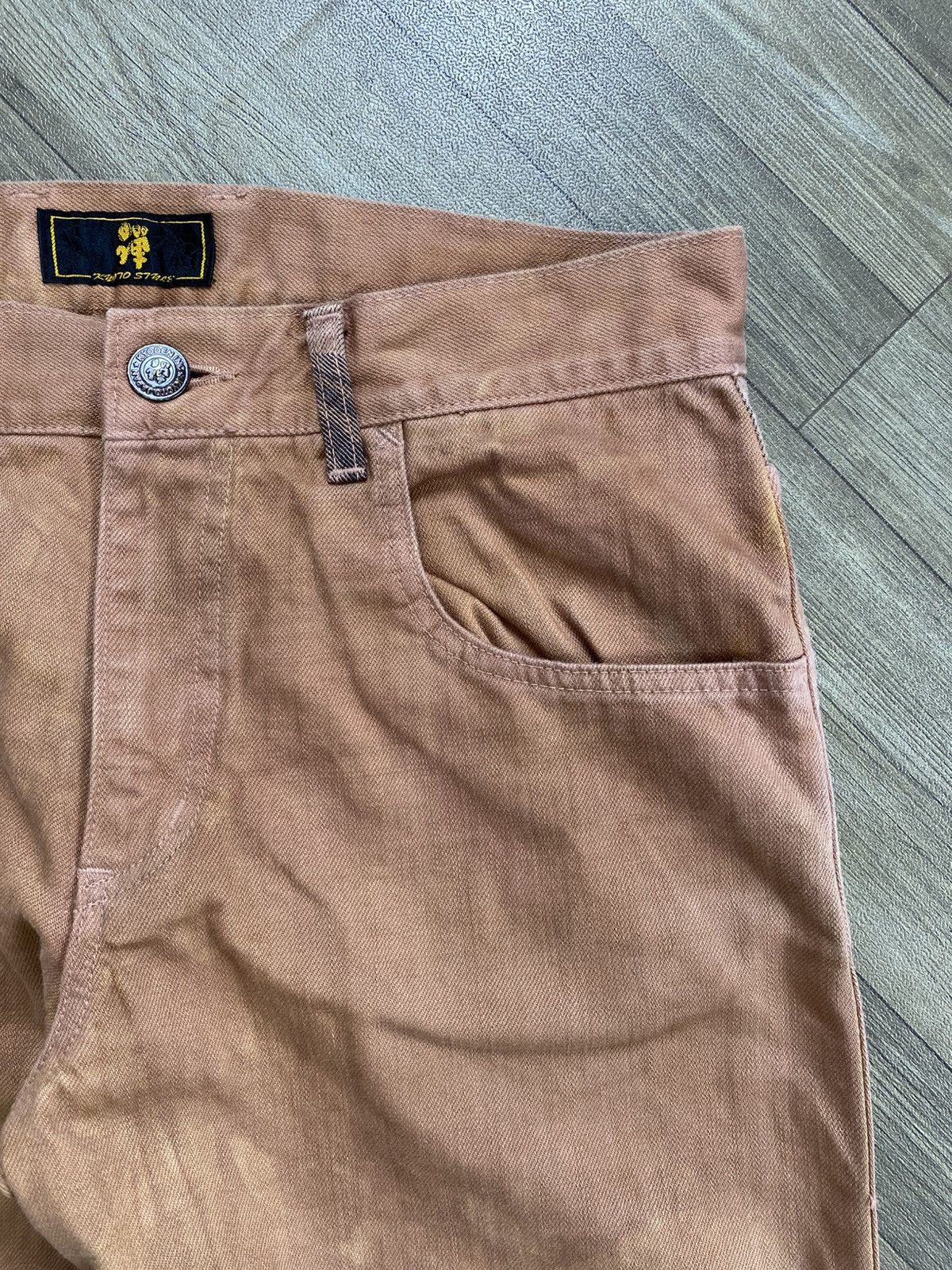 Mizra Jeans Kyoto Rare Mizra Kyoto Reconstructed Hybird Patch Seasoned Denim Size US 34 / EU 50 - 7 Thumbnail