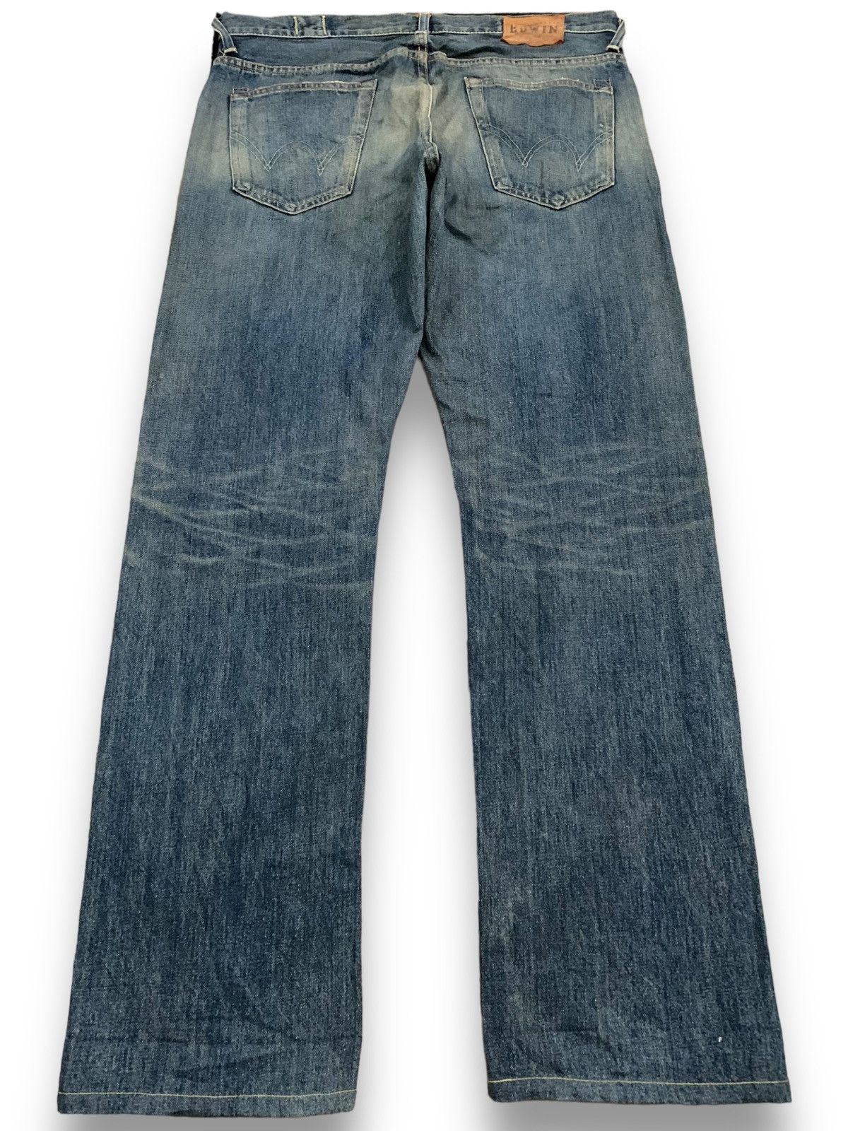 Edwin Rare Vintage 90s Edwin USA Loose Fit Kaihara Denim Jeans Size US 36 / EU 52 - 2 Thumbnail