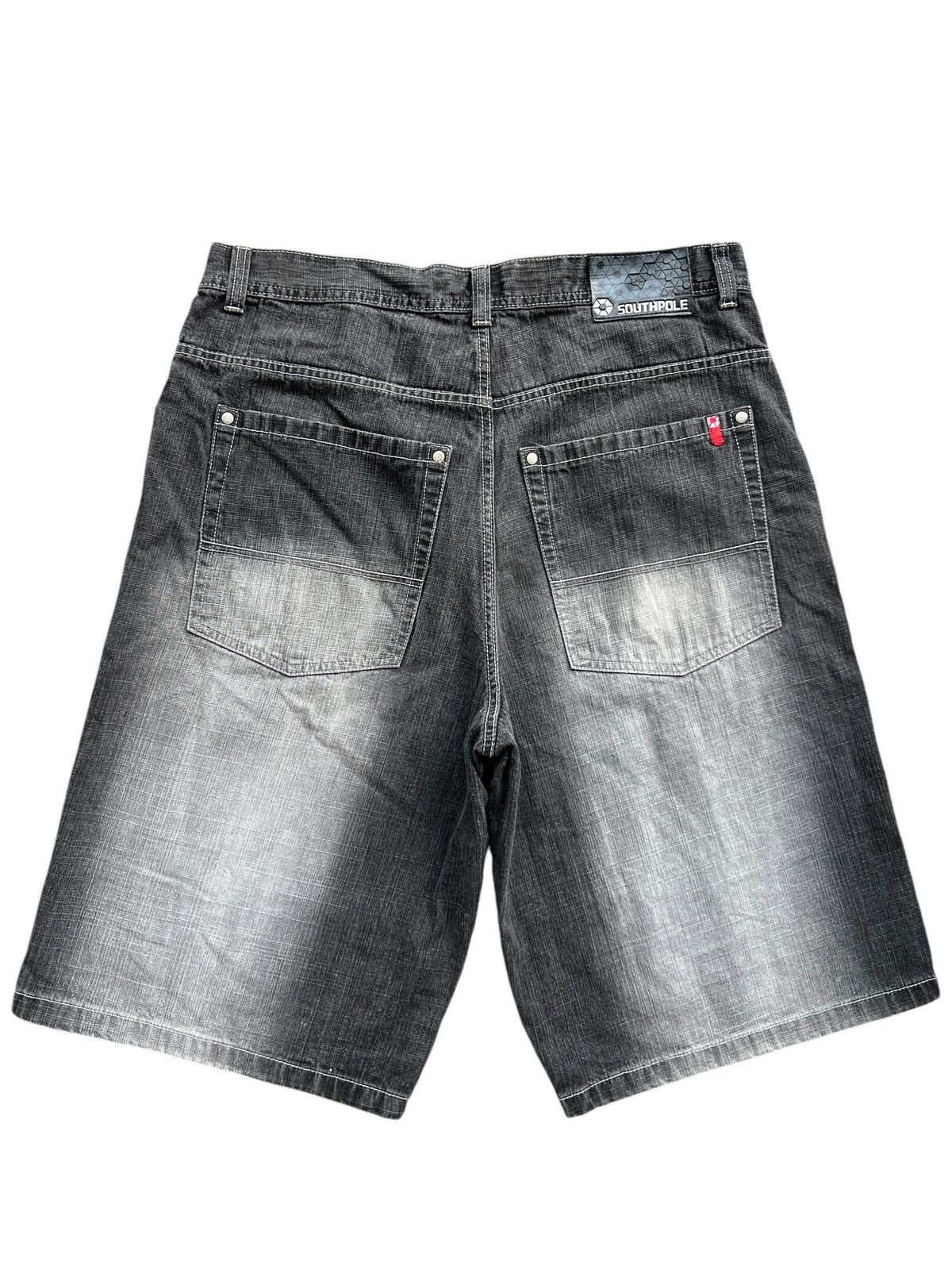 Southpole Vintage Y2K South Pole Baggy Denim Pants Jorts Size US 38 / EU 54 - 2 Thumbnail
