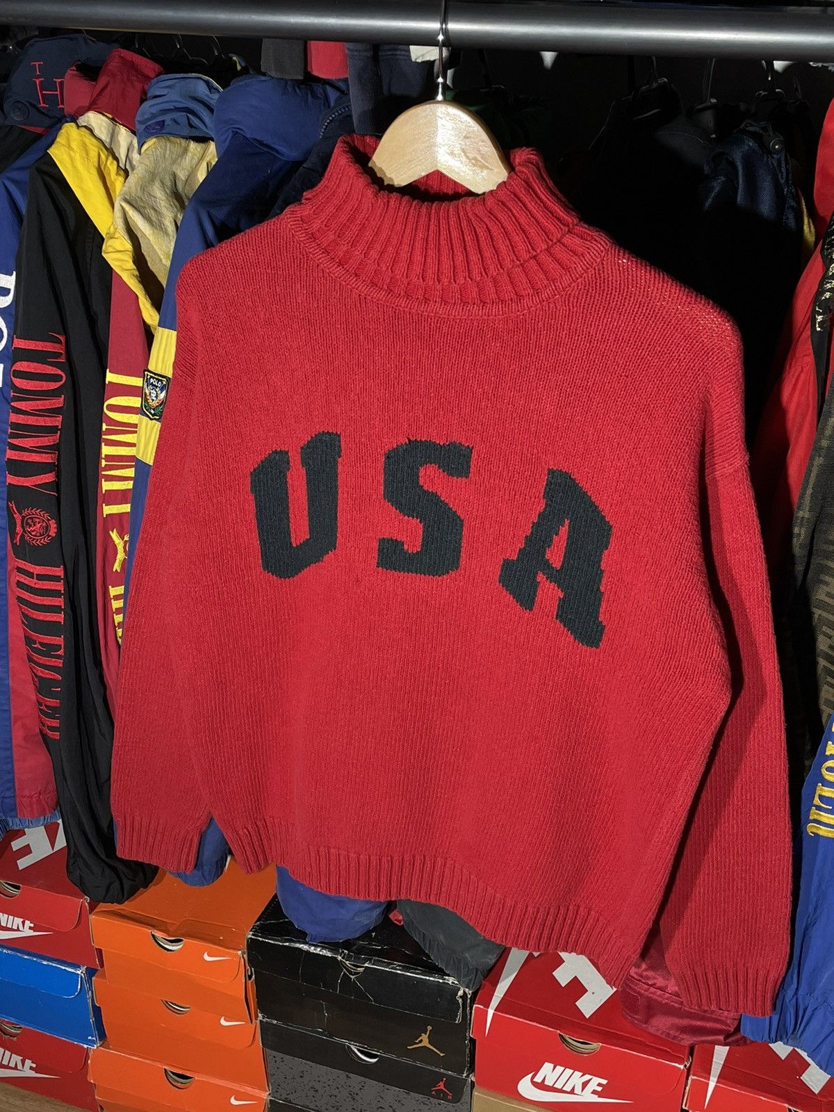 Polo Ralph Lauren × Ralph Lauren × Vintage Sweater Polo USA Vintage Hand Knit Size US M / EU 48-50 / 2 - 3 Thumbnail