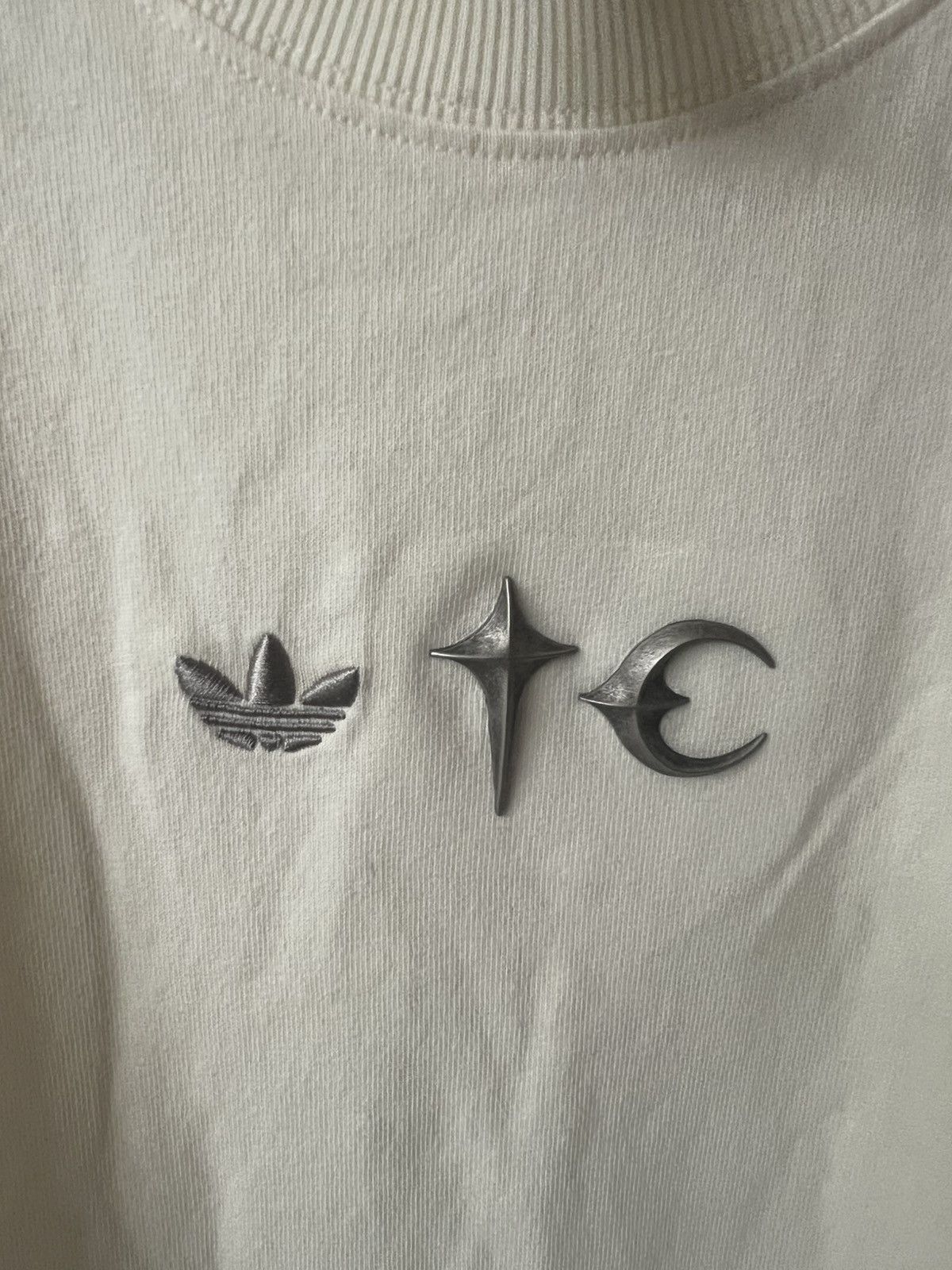 Thug Club Adidas x thug club beige long sleeve tee Size US XL / EU 56 / 4 - 5 Thumbnail