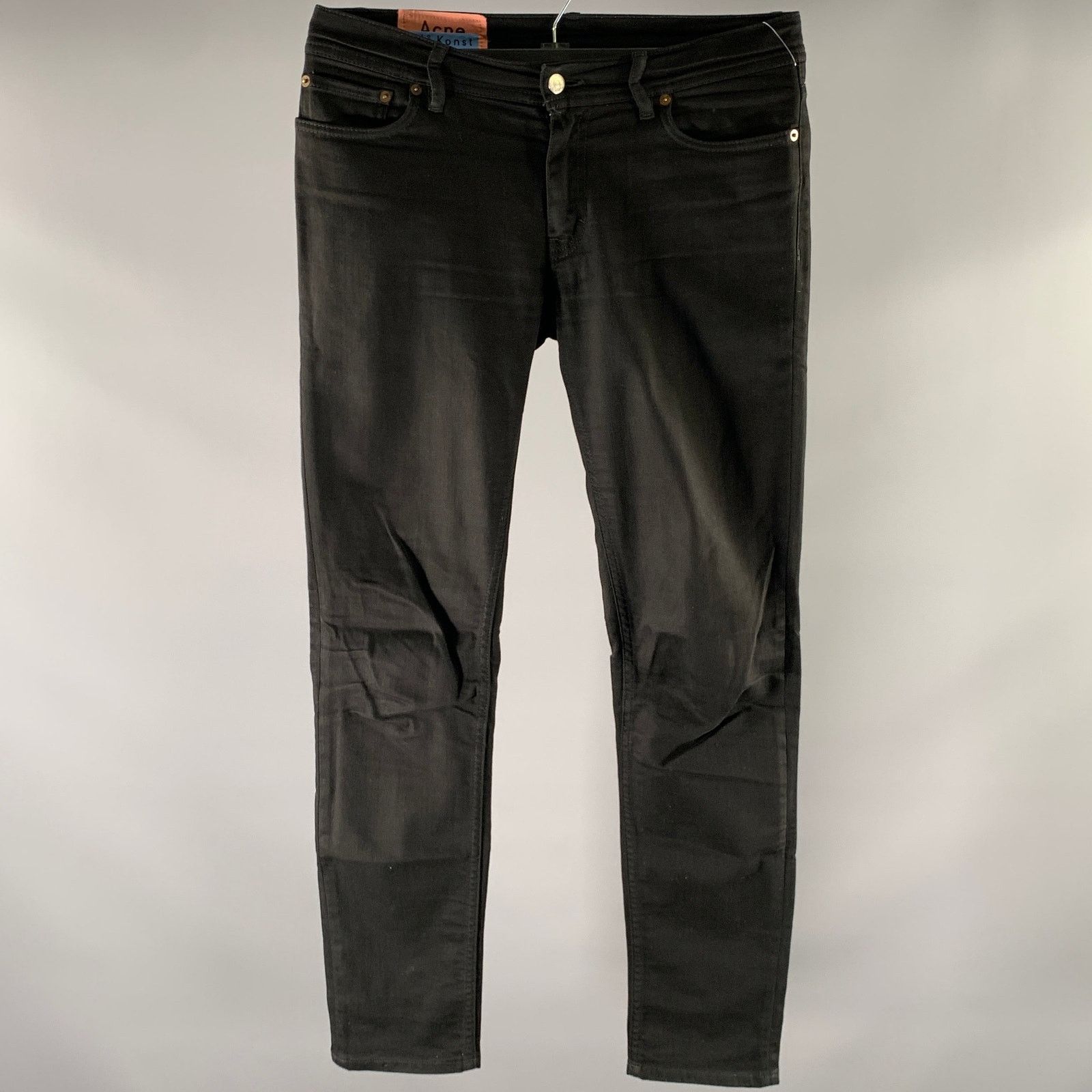 Acne Studios Acne studios 1989 baggy fit jeans GRIME BLACK | Grailed