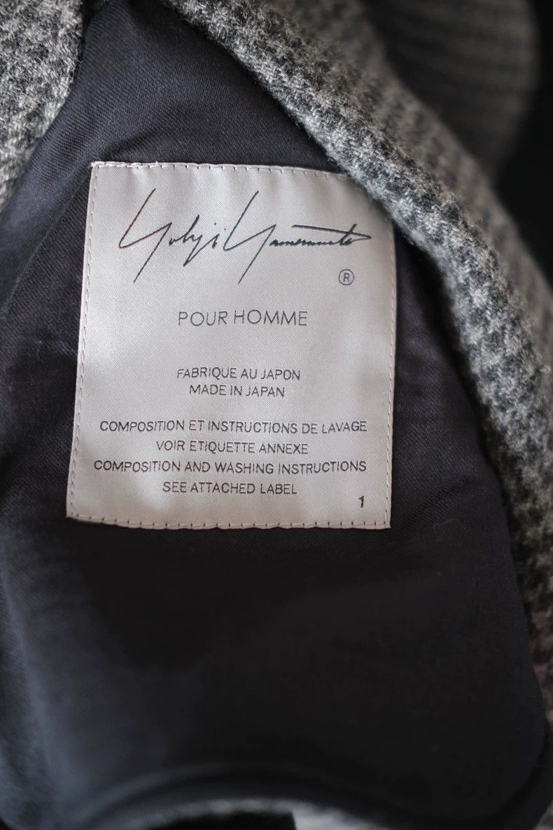 Yohji Yamamoto Yohji Yamamoto 21 aw Cape Plaid Coat Size US S / EU 44-46 / 1 - 9 Thumbnail