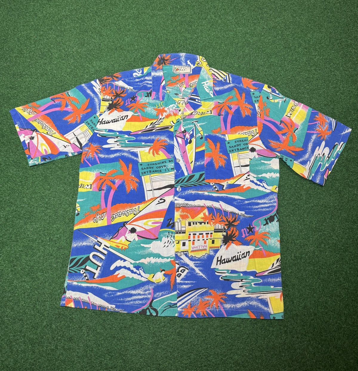 Vintage Vintage Topico Bay Hawaiian 60s Tropical Surfer 22x28 Shirt Size US M / EU 48-50 / 2 - 1 Thumbnail