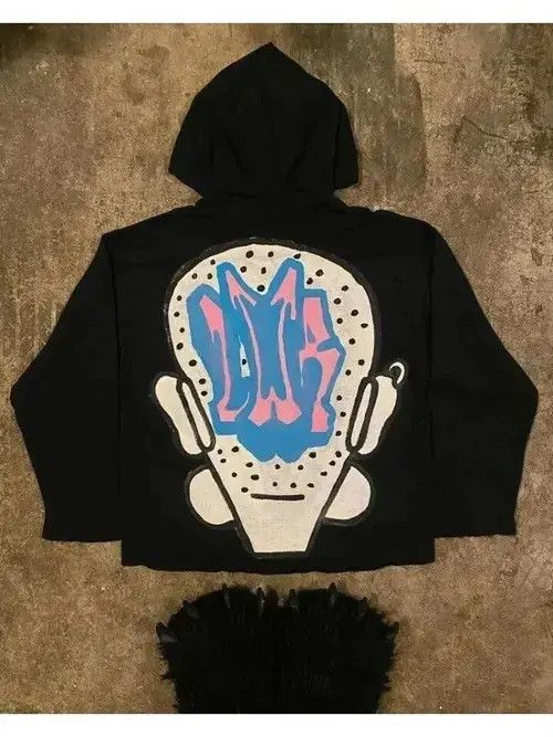 Other Punk Pattern Hot Printed Street Sweatshirt Hoodies Size US M / EU 48-50 / 2 - 4 Thumbnail