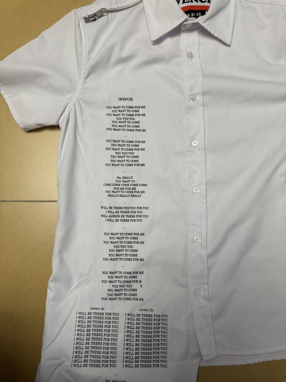 Hood By Air HBA 17SS WENCH 半袖 ポロシャツ Hood By Air HBA 17SS WENCH 半袖 ポロシャツ Hood By Air HBA