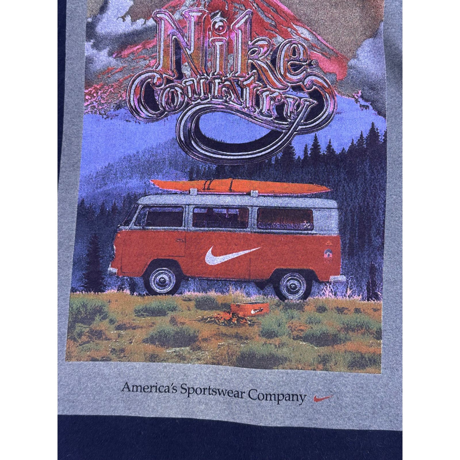 Nike Nike Country Americas Sportswear Co Size Medium Black Tshirt Size US M / EU 48-50 / 2 - 8 Thumbnail