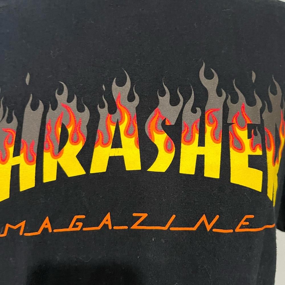 Thrasher Thrasher Magazine T-shirt Large Mens Black Graphic Tee Size US L / EU 52-54 / 3 - 4 Thumbnail