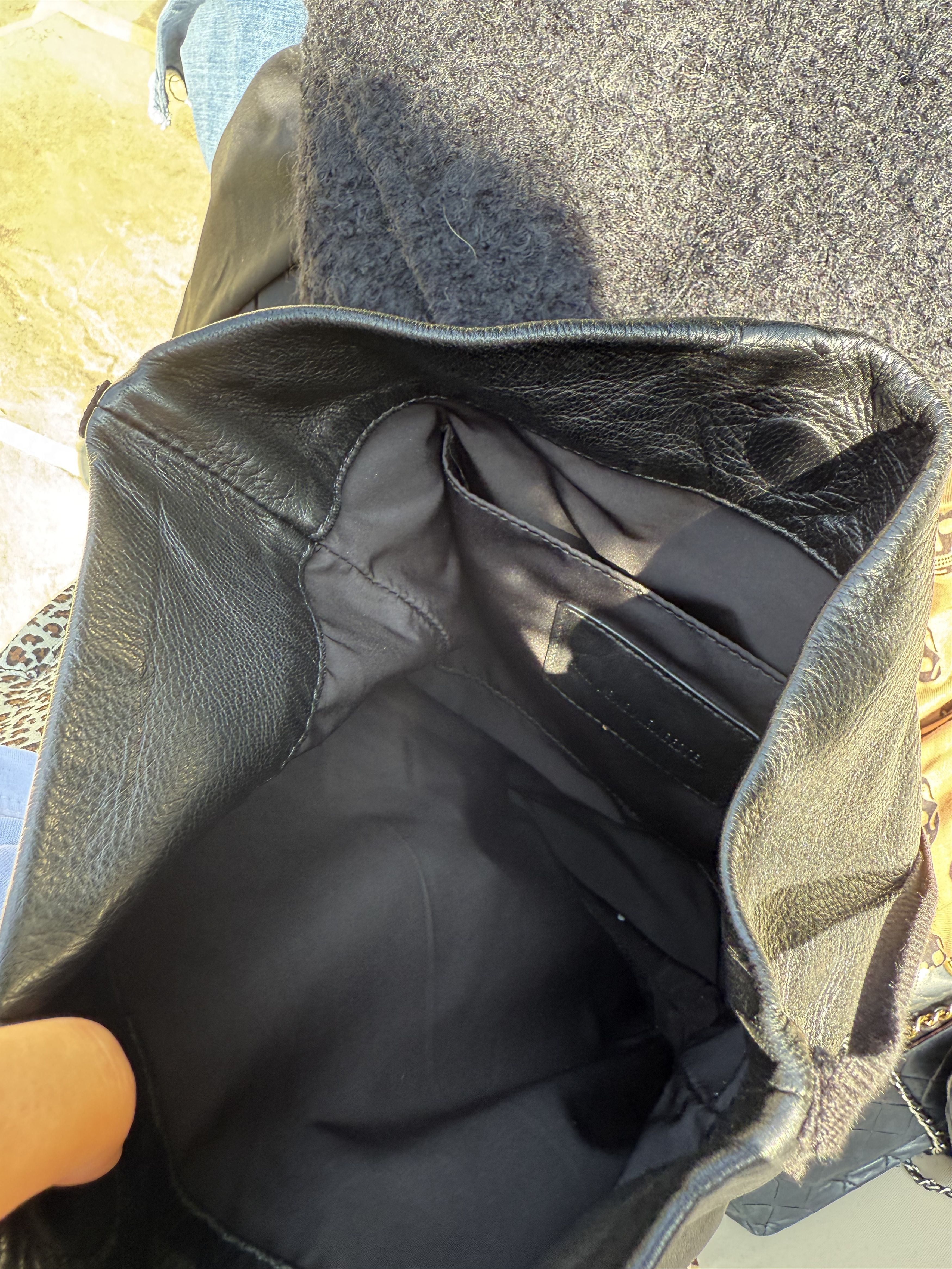 Ann Demeulemeester Ann Demeulemeester Leather Bag Size ONE SIZE - 4 Thumbnail