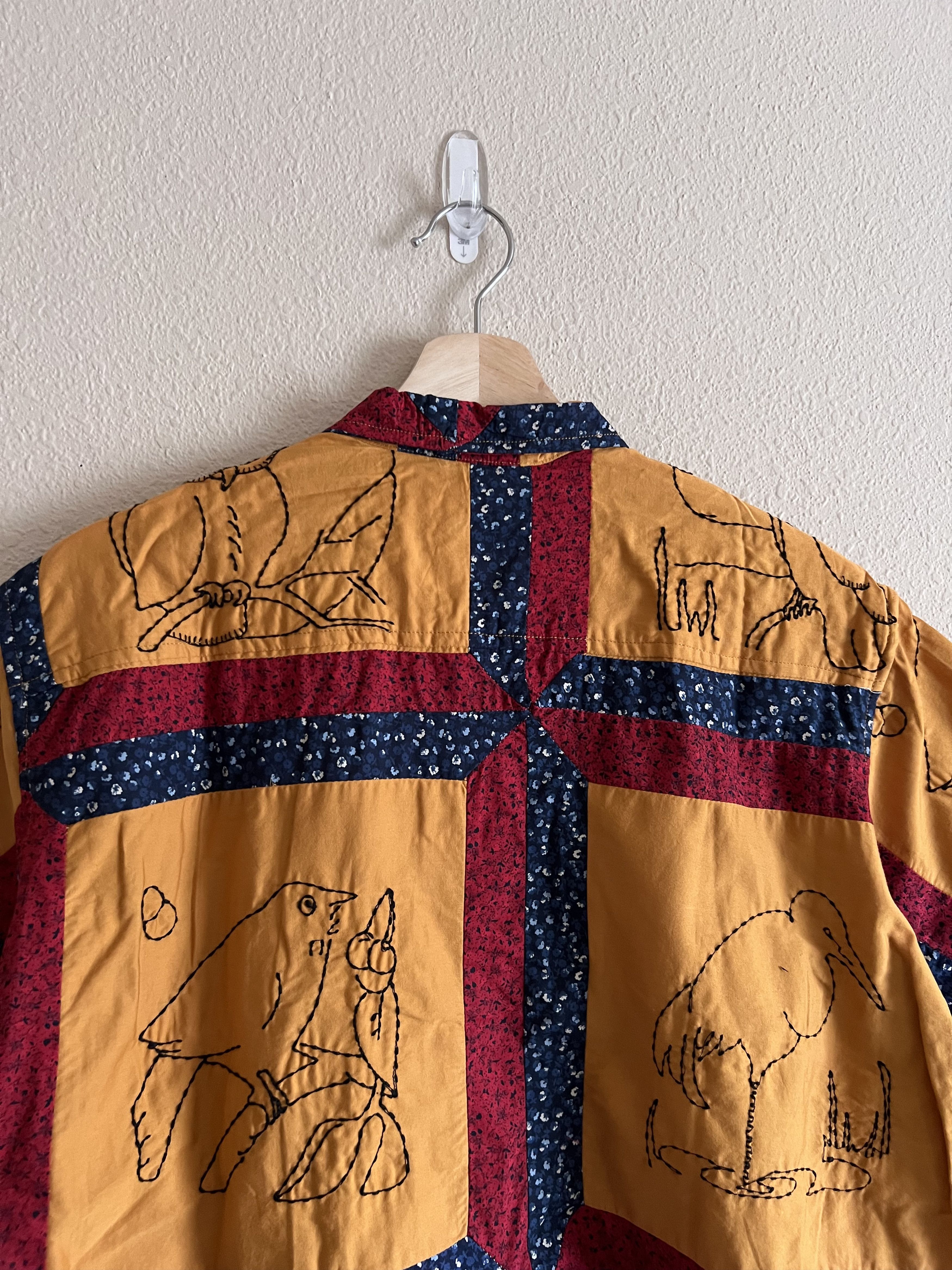 Bode Bode Birdsong Quilt SS Shirt Size US M / EU 48-50 / 2 - 6 Thumbnail