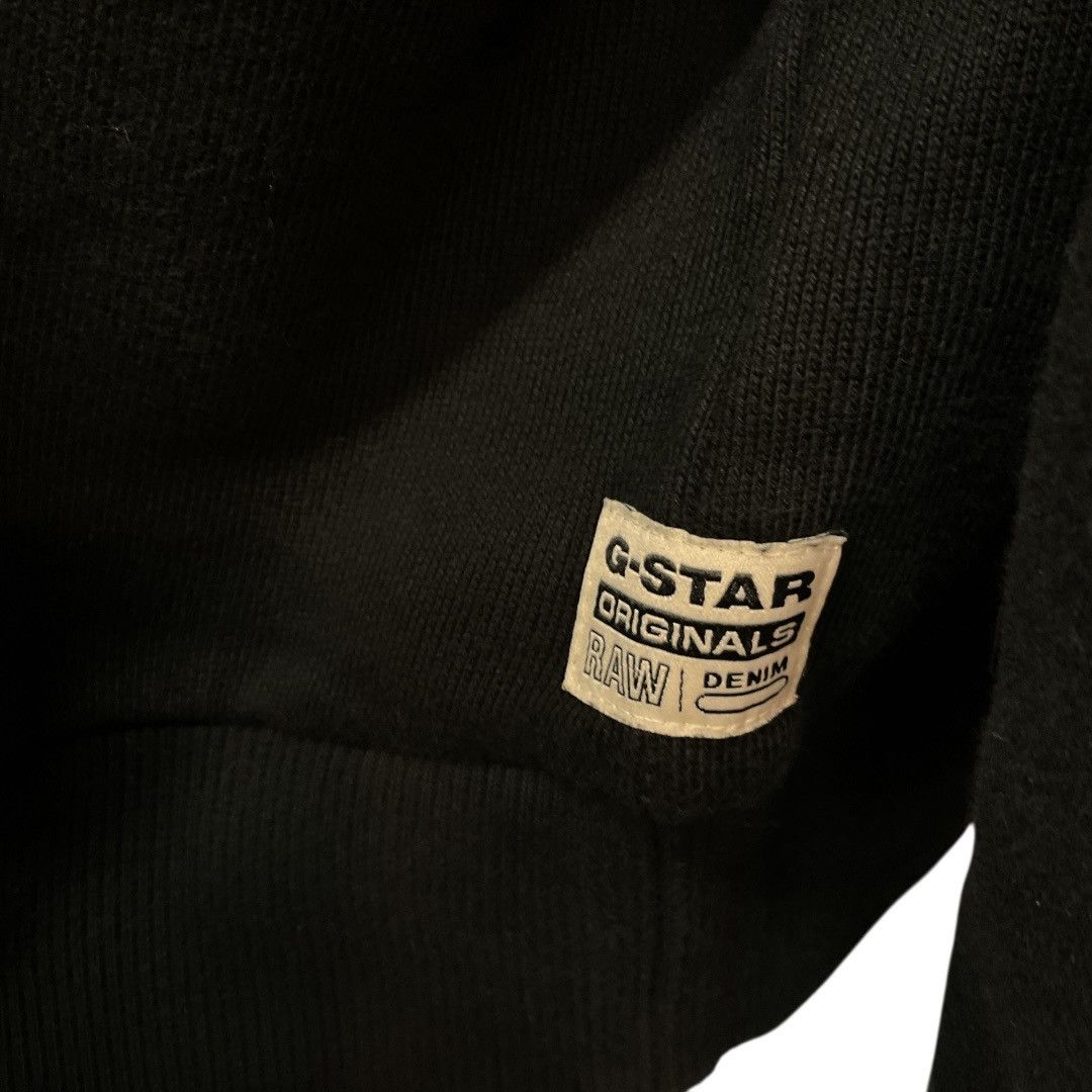 G-Star G-Star RAW Womens Logo Loose Fit Sweatshirt Black Size M NWT Size M / US 6-8 / IT 42-44 - 4 Thumbnail