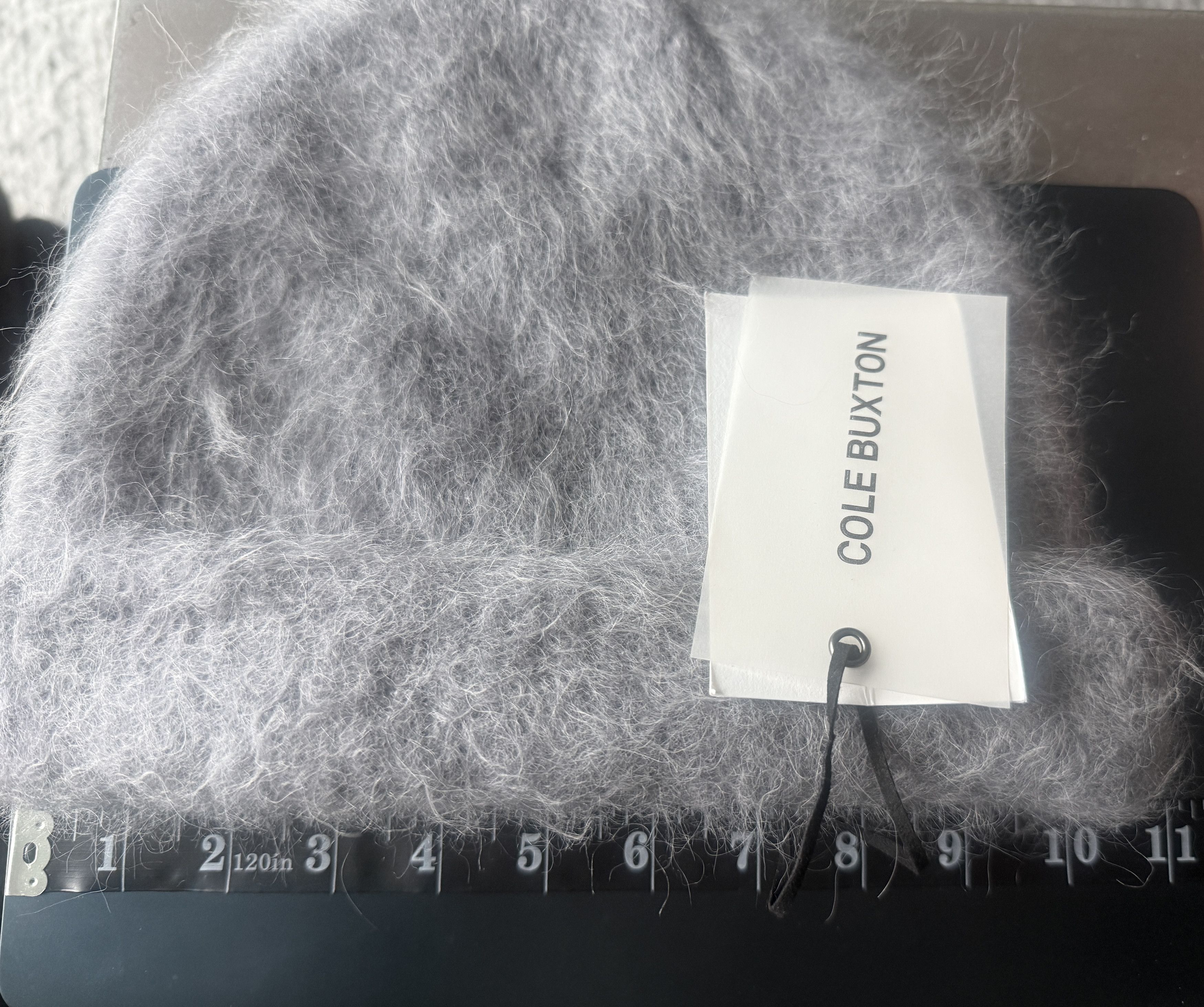 Cole Buxton Blank Alpaca Knit Beanie Size ONE SIZE - 9 Thumbnail