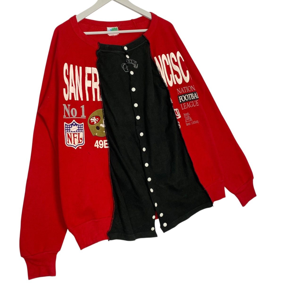 Other Vintage 90s San Fracisco 49 Ers Sweatshirt Custom Baggy Red Size US M / EU 48-50 / 2 - 3 Thumbnail
