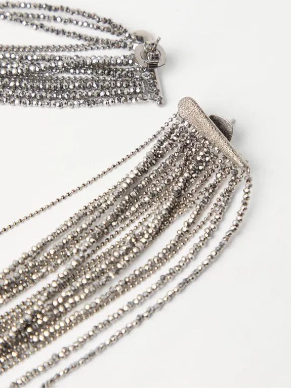 Brunello Cucinelli o1la1rc1a0425 Size: OS/Earrings in Silver Size ONE SIZE - 3 Thumbnail