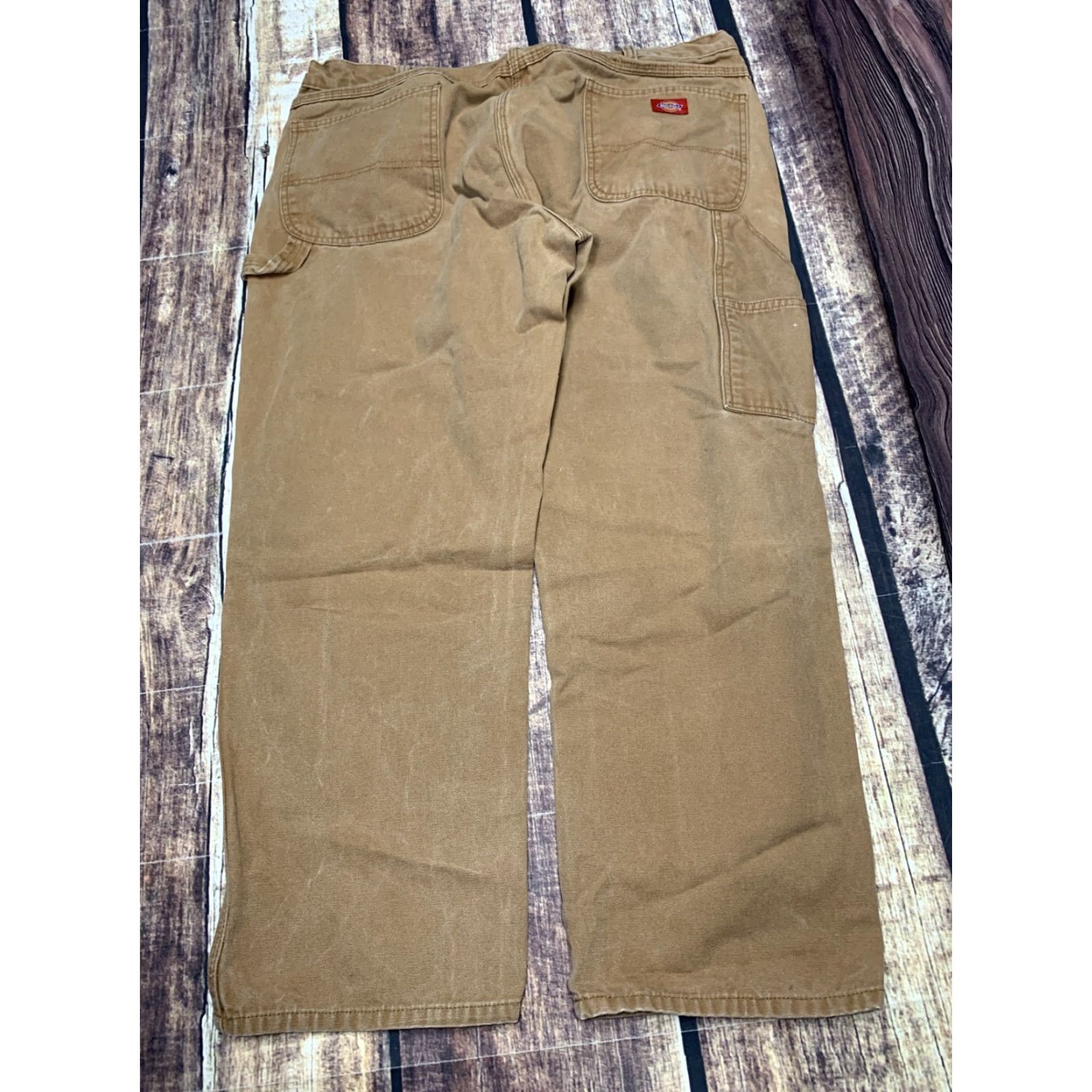 Dickies DICKIES Carpenter Pants Jeans Brown Duck Mens Size 40 x 28.5 Work Construction Size US 40 / EU 56 - 4 Thumbnail