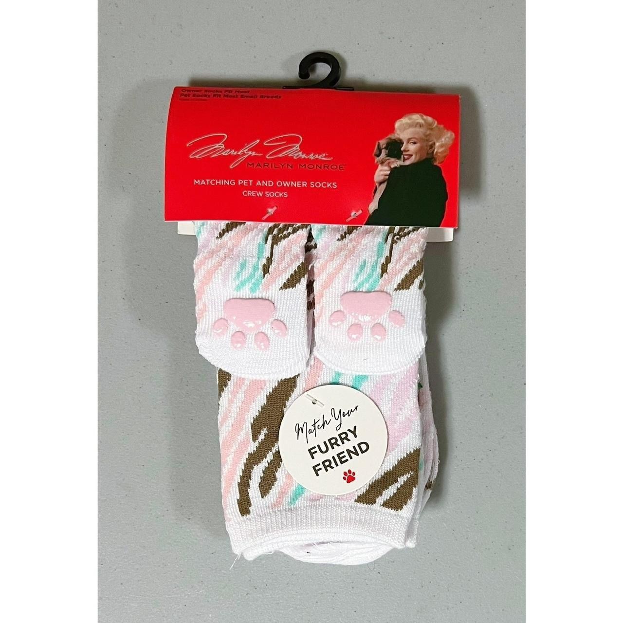Japanese Brand × Vintage Marilyn Monroe Pastel Striped Matching Crew Socks Set NWT 🎀 Size ONE SIZE - 3 Thumbnail