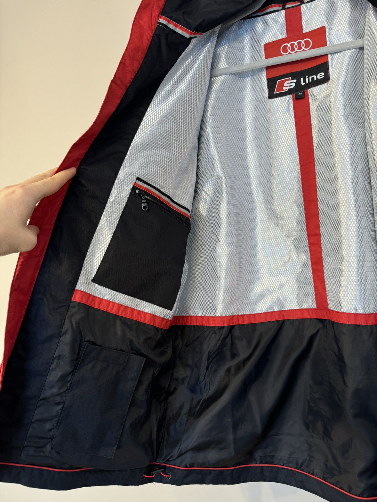 Audi Audi S Line jacket and vest 2 in 1 zip up black vintage Size US M / EU 48-50 / 2 - 8 Thumbnail