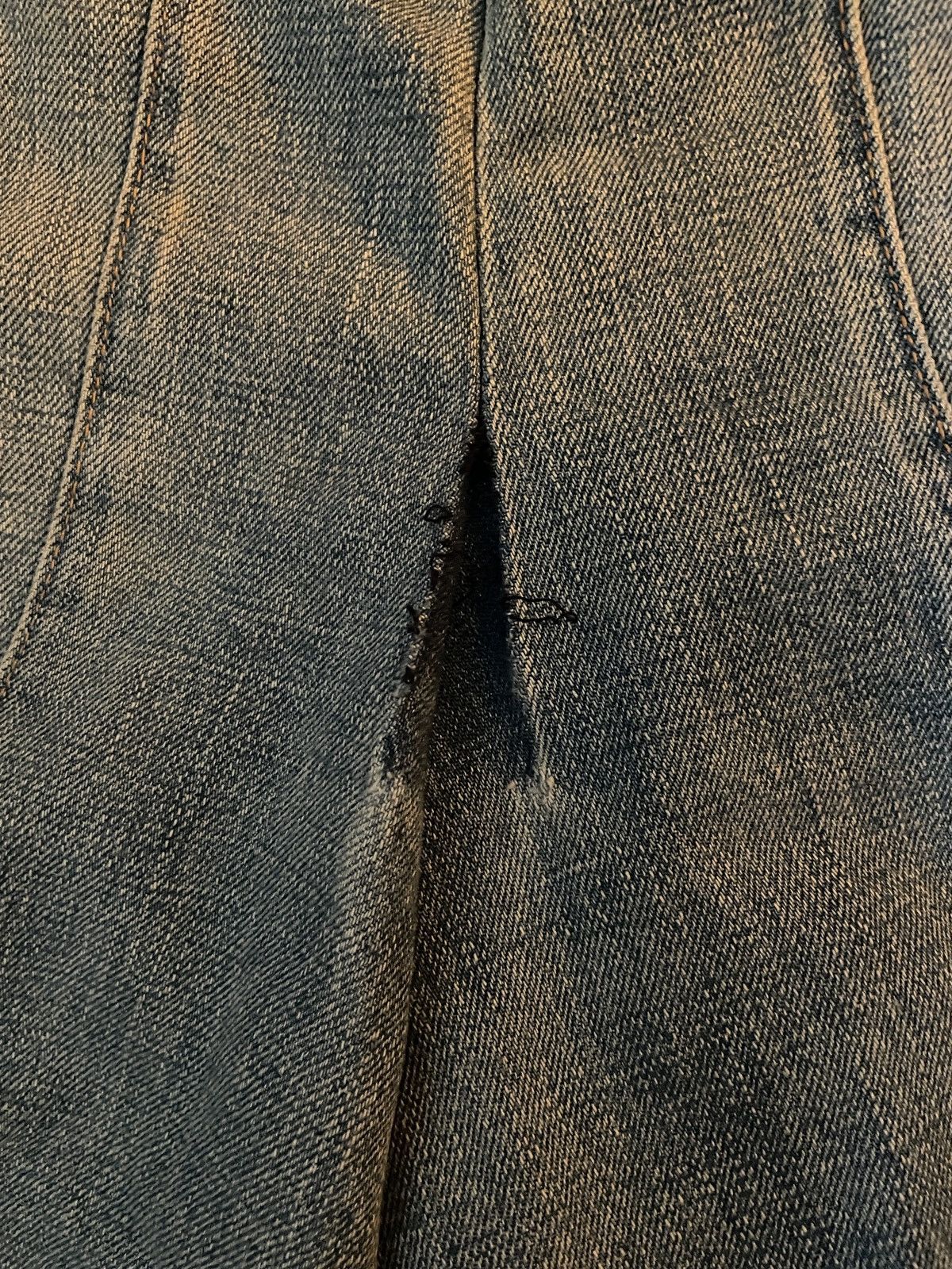 Junya Watanabe Junya Watanabe Comme des Garcons Asymmetrical Hip hung Denim Size 30" / US 8 / IT 44 - 4 Thumbnail