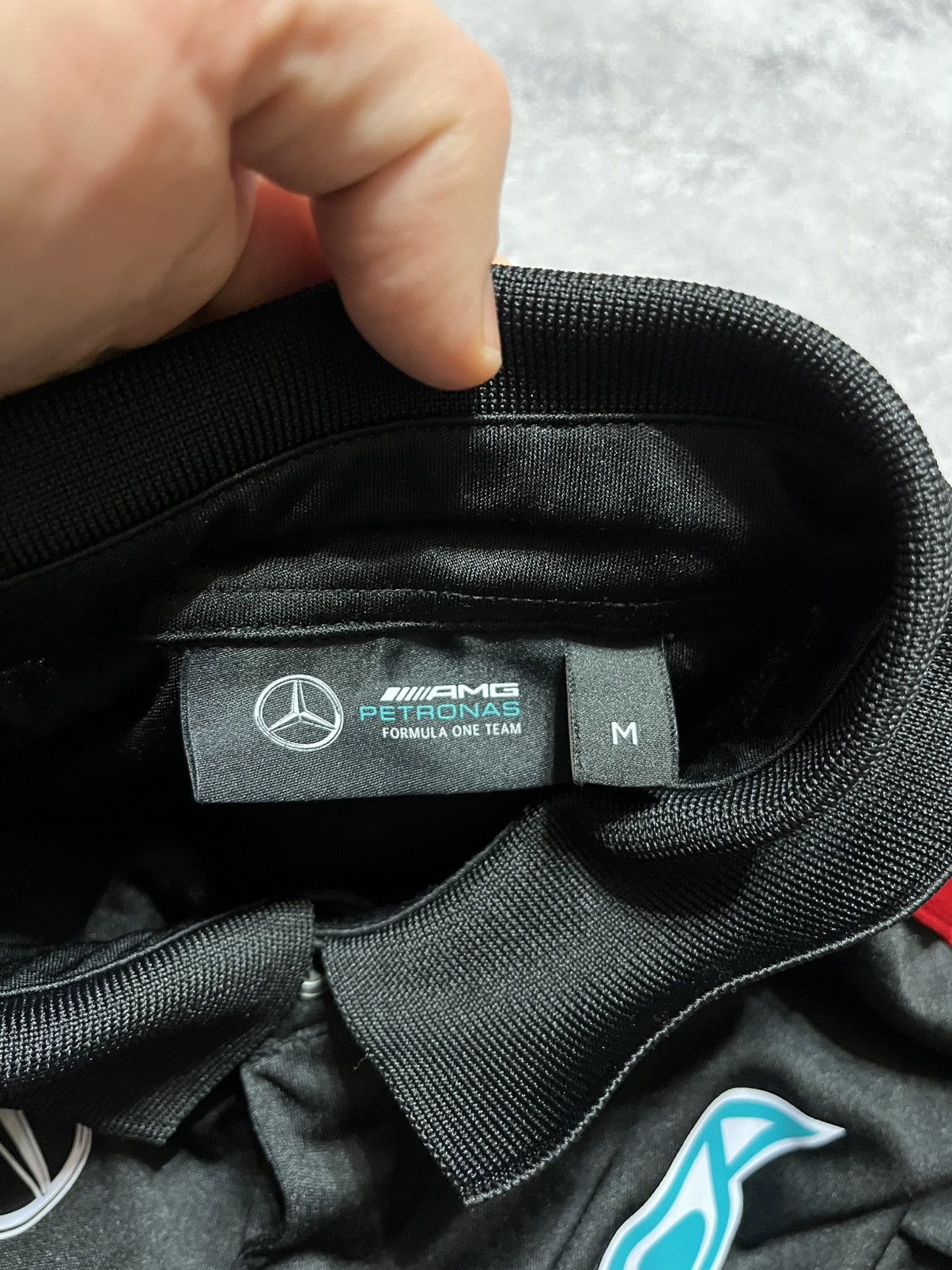 Formula 1 Petronas Crowdstrike Amg polo F1 team Size US M / EU 48-50 / 2 - 7 Thumbnail