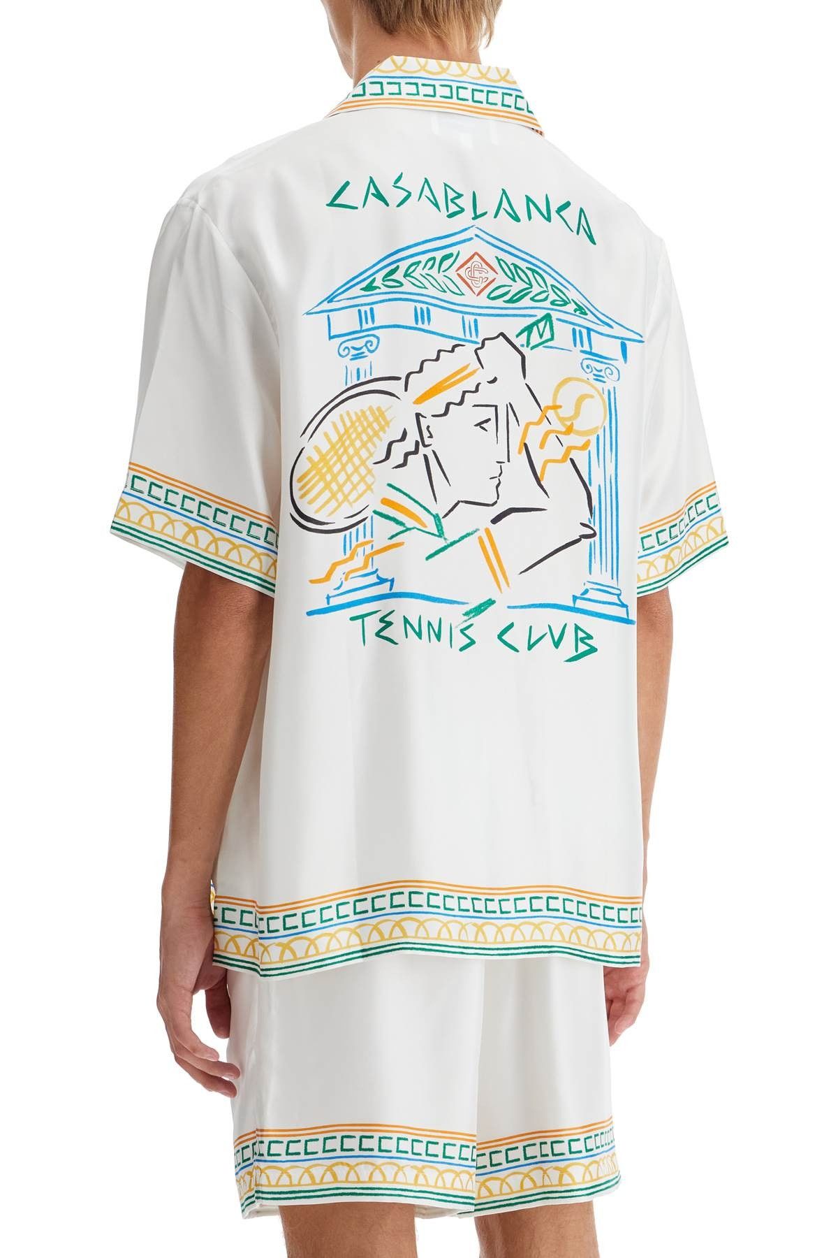 Casablanca os11x0725 Venus As A Boy Crayon Temple Tennis Club Shirt Size US L / EU 52-54 / 3 - 4 Thumbnail
