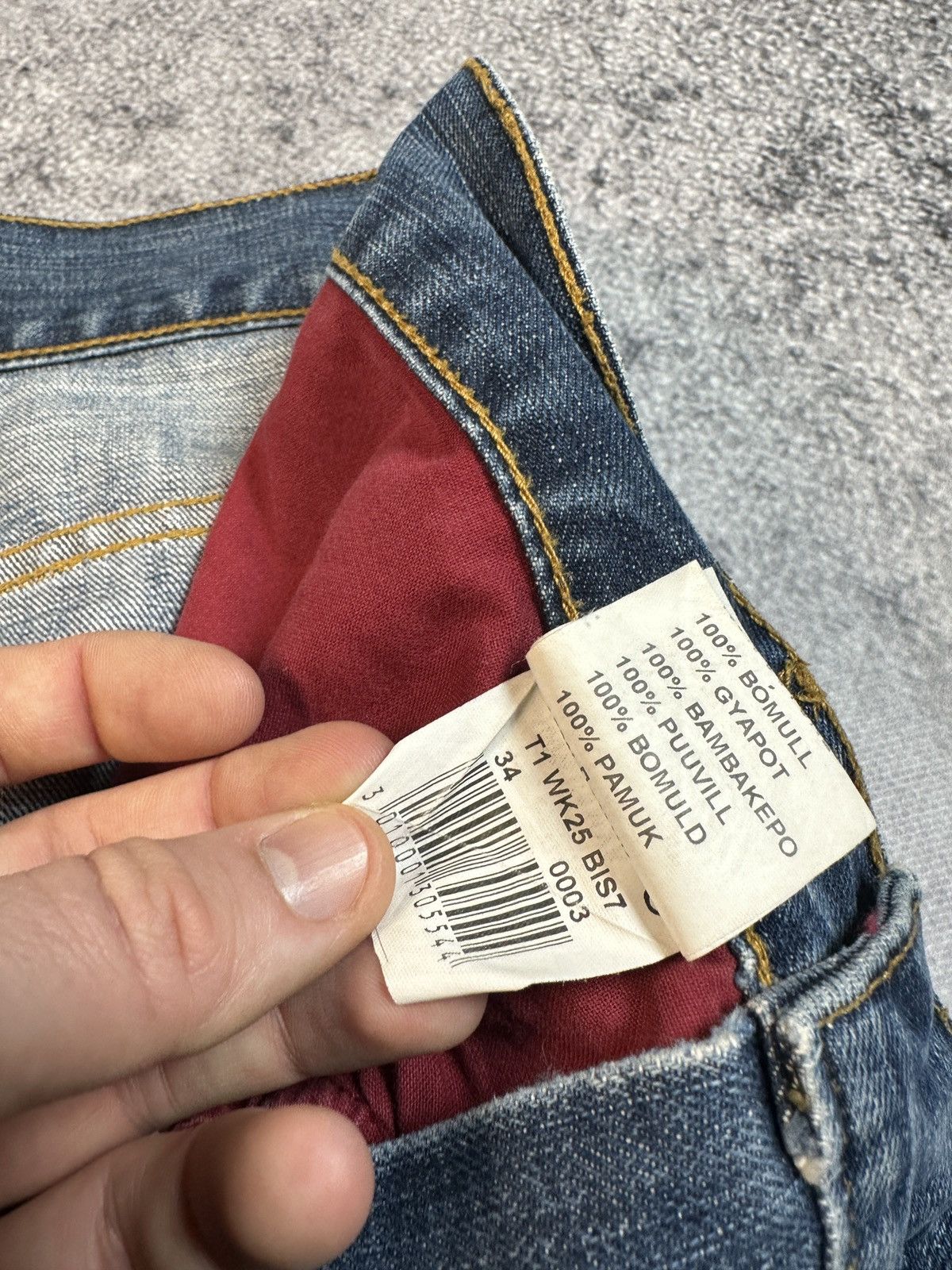 Billabong × Vintage Y2K Vintage Billabong Denim Shorts Rap Baggy Streetwear L Size US 34 / EU 50 - 7 Thumbnail