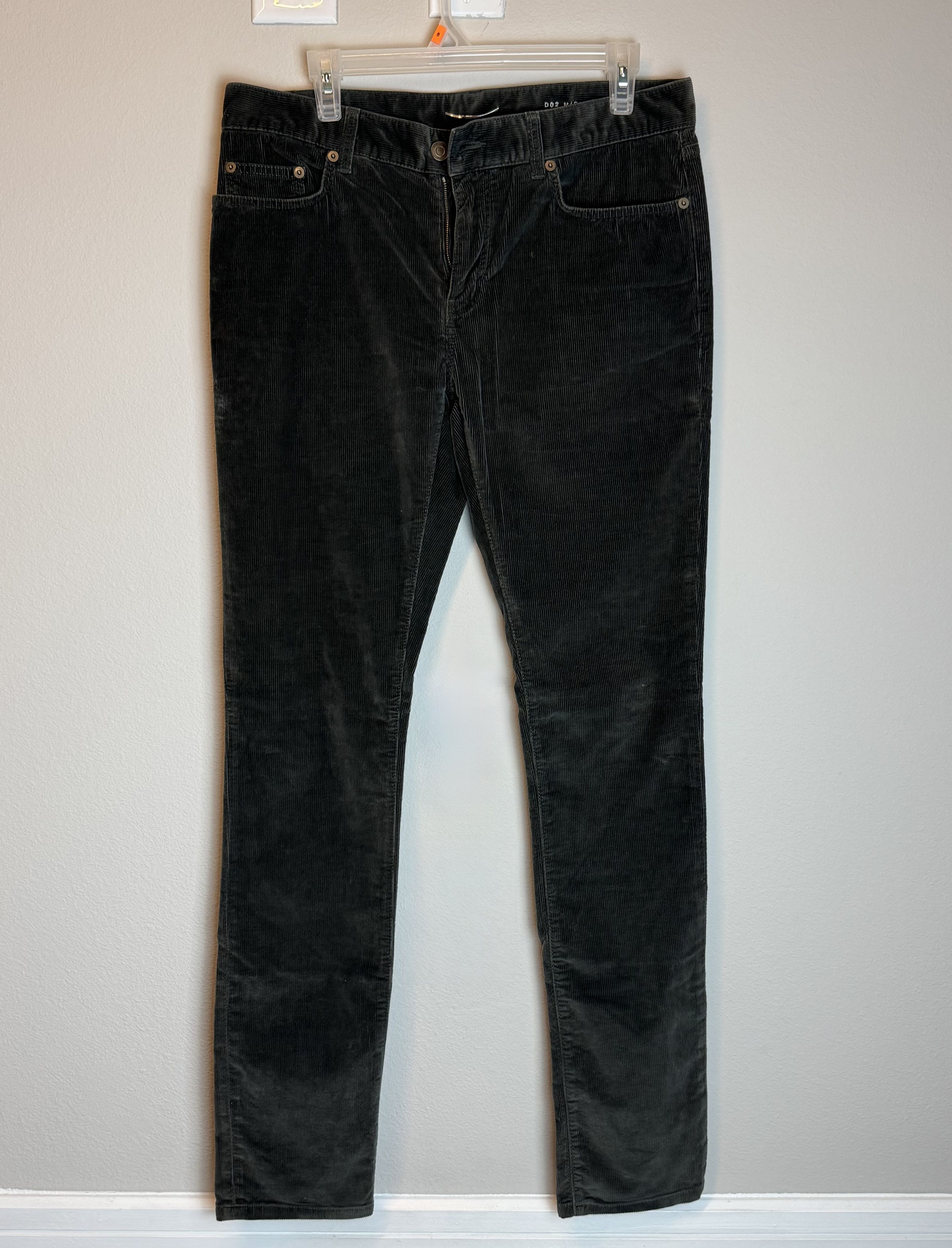Saint Laurent Paris Saint Laurent Corduroy Pants Size US 32 / EU 48 - 2 Thumbnail