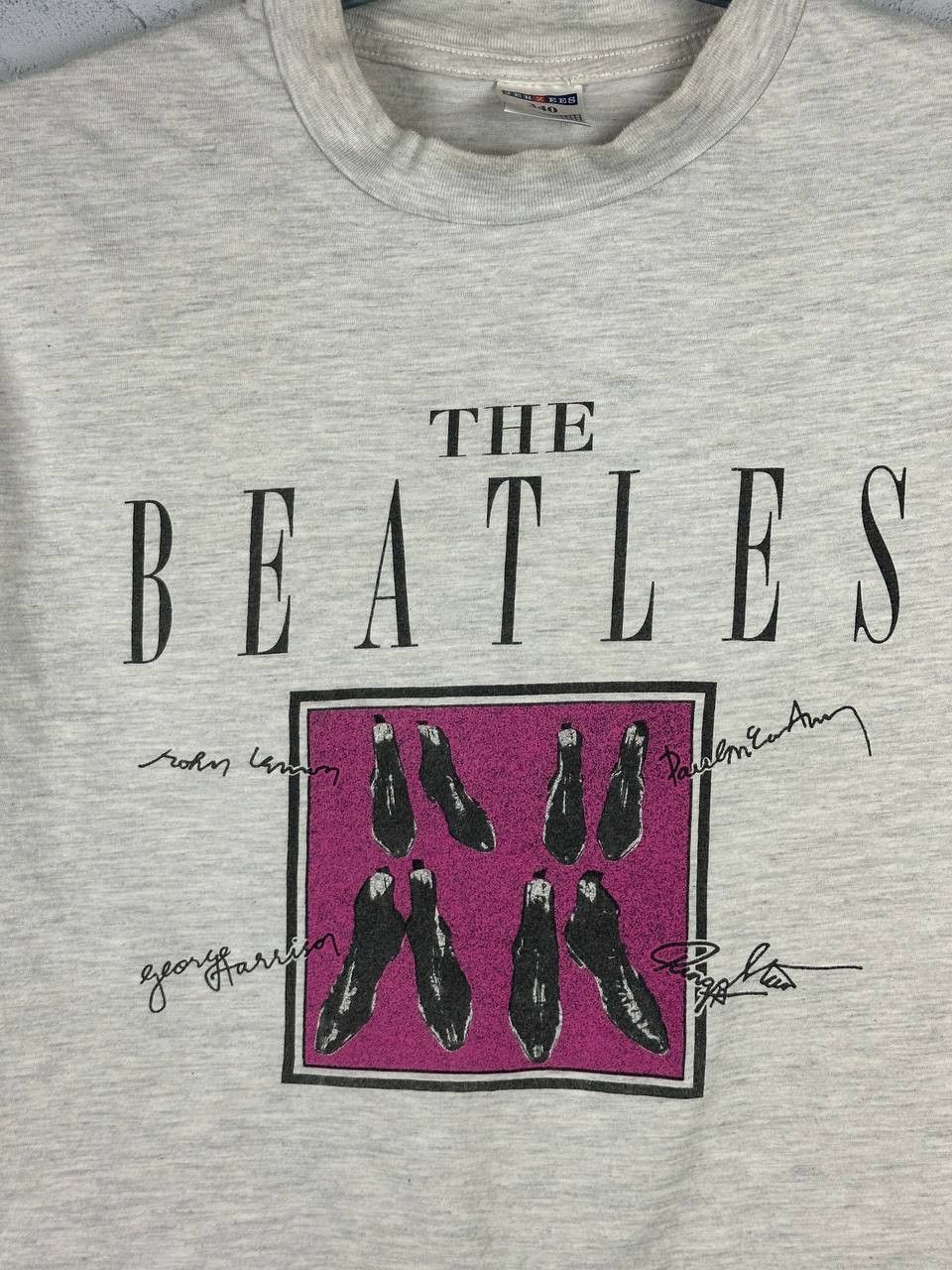 Band Tees × Vintage 1996 The Beatles Vintage Apple Limited Rock Band Tour Tee Size US L / EU 52-54 / 3 - 4 Thumbnail