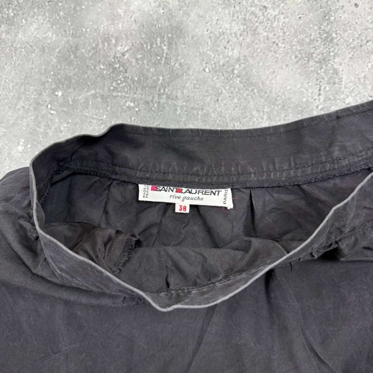 Saint Laurent Paris Vintage 70s Saint Laurent Rive Gauche A-Line Skirt FR 38 Size 27" / US 4 / IT 40 - 6 Thumbnail