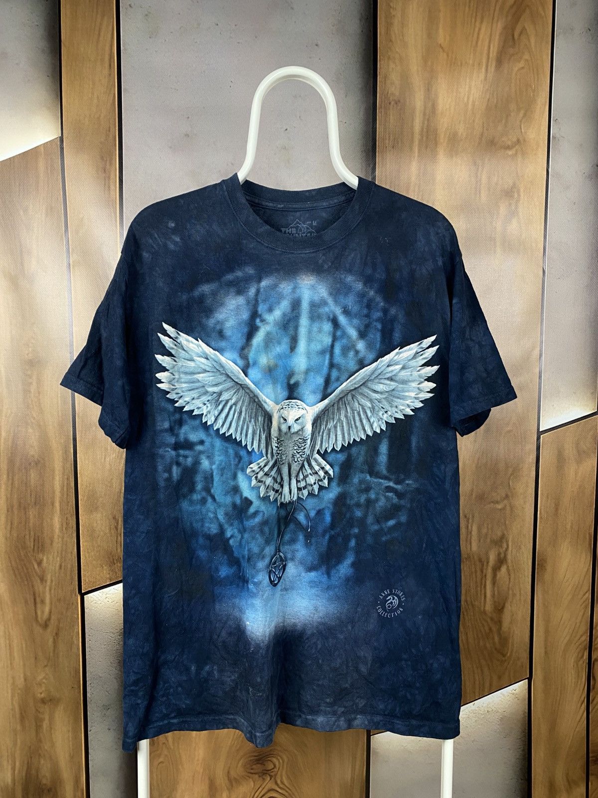 The Mountain 🦉Vintage 00s T-Shirt Owl Awake Your Magic Anne Stokes Tee🦉 Size US M / EU 48-50 / 2 - 1 Thumbnail